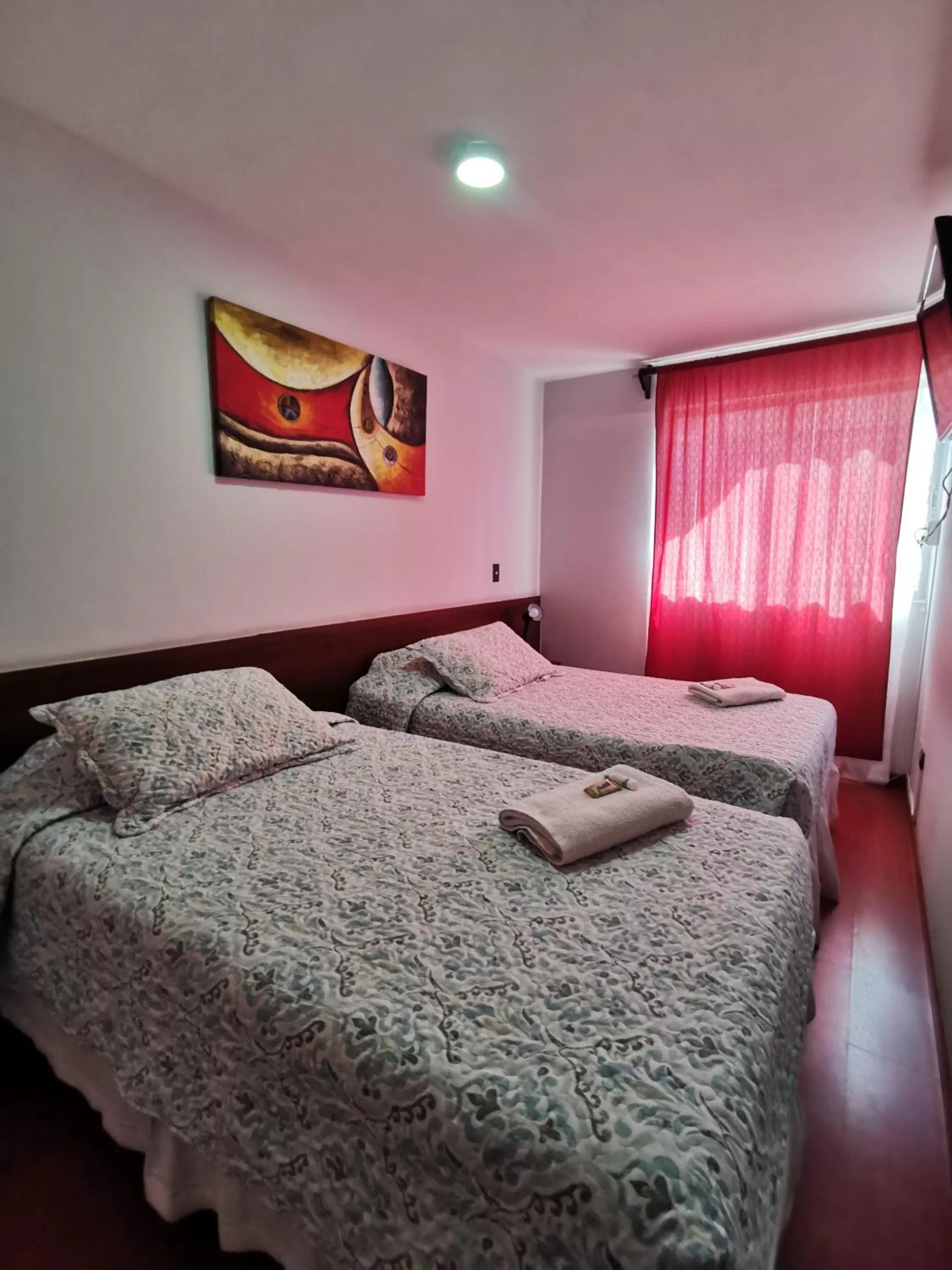 Bed in Hotel Plaza Colon