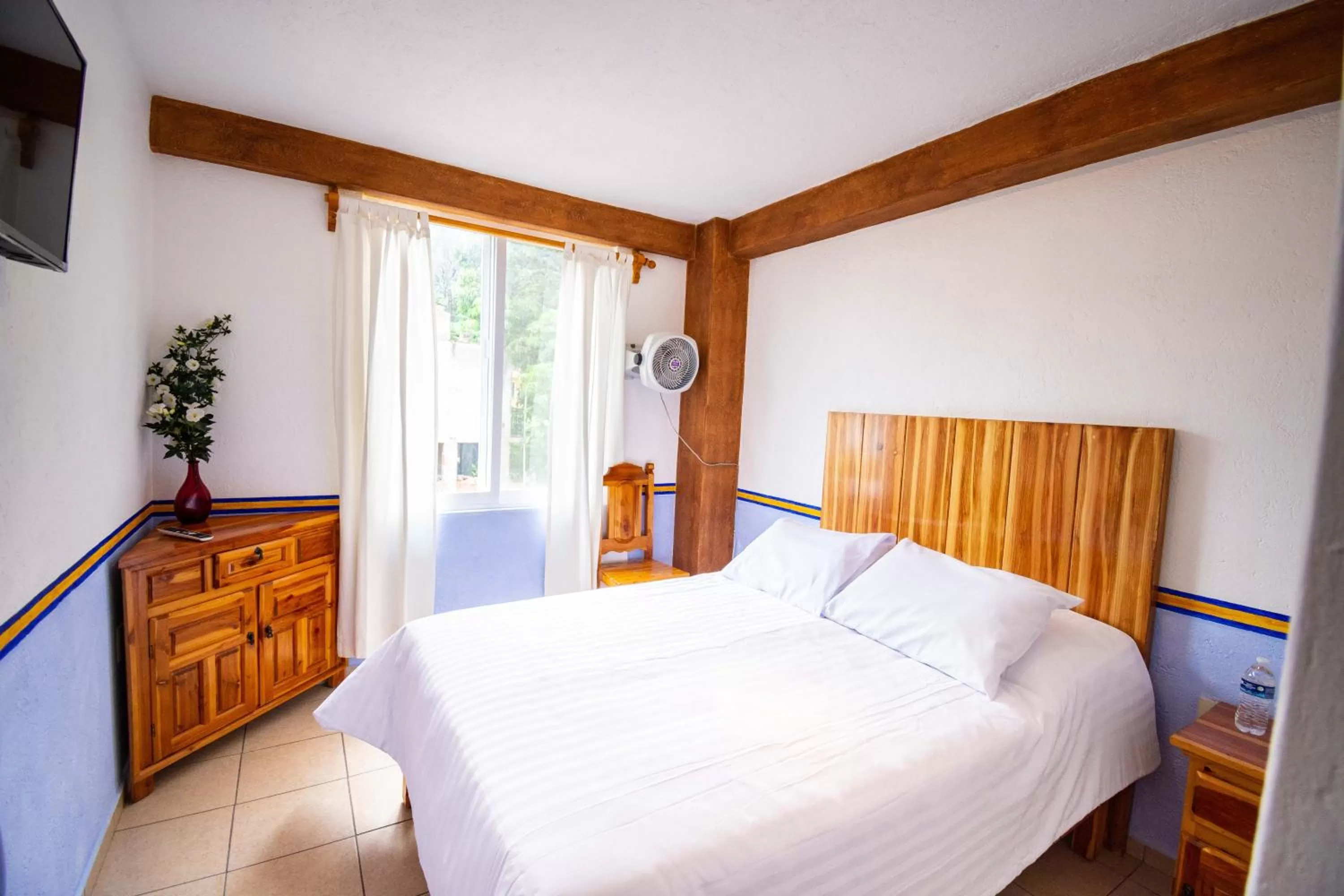 Bed in La Pirámide del Tepozteco