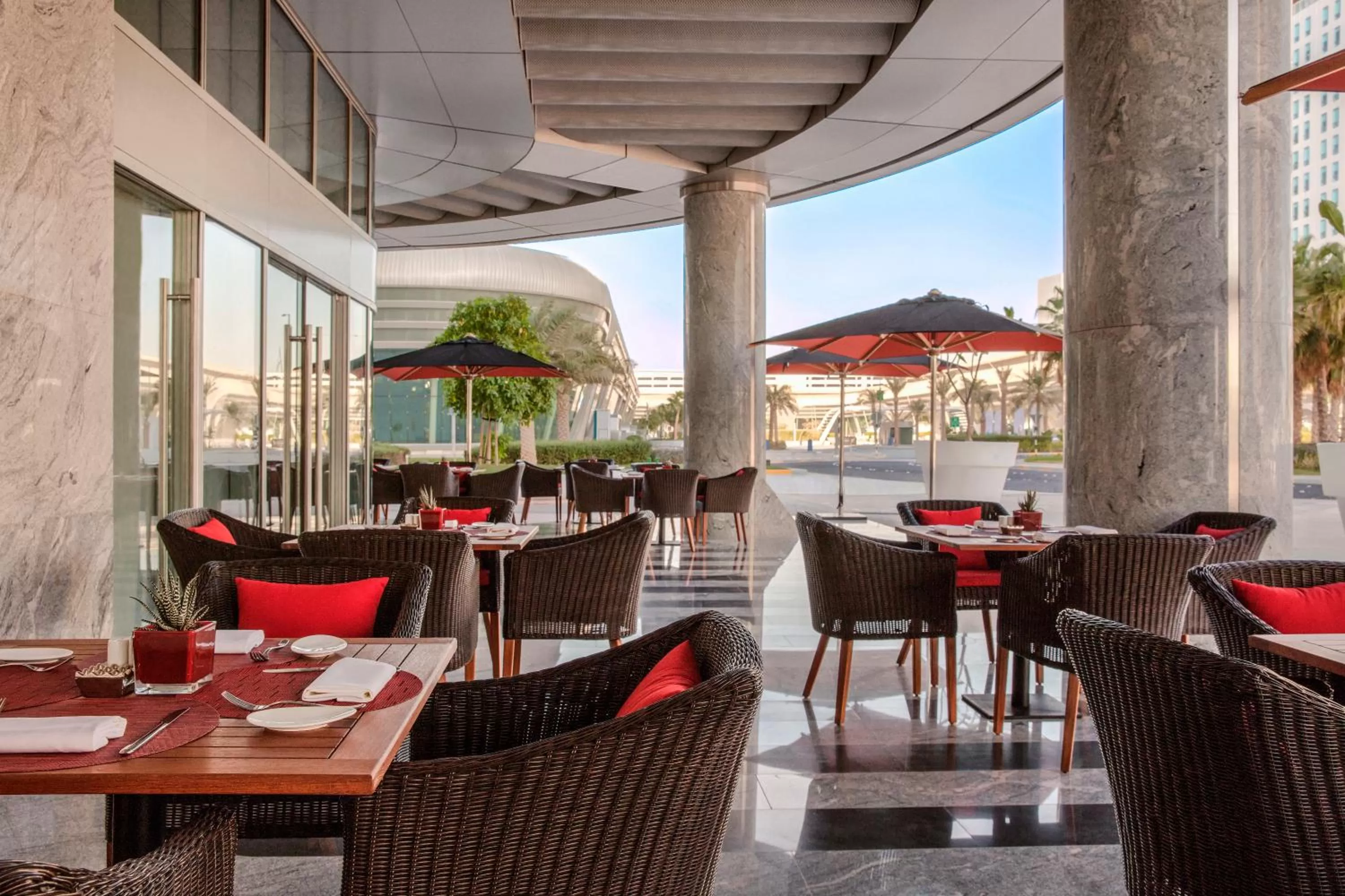 Restaurant/places to eat in Capital Centre Arjaan by Rotana