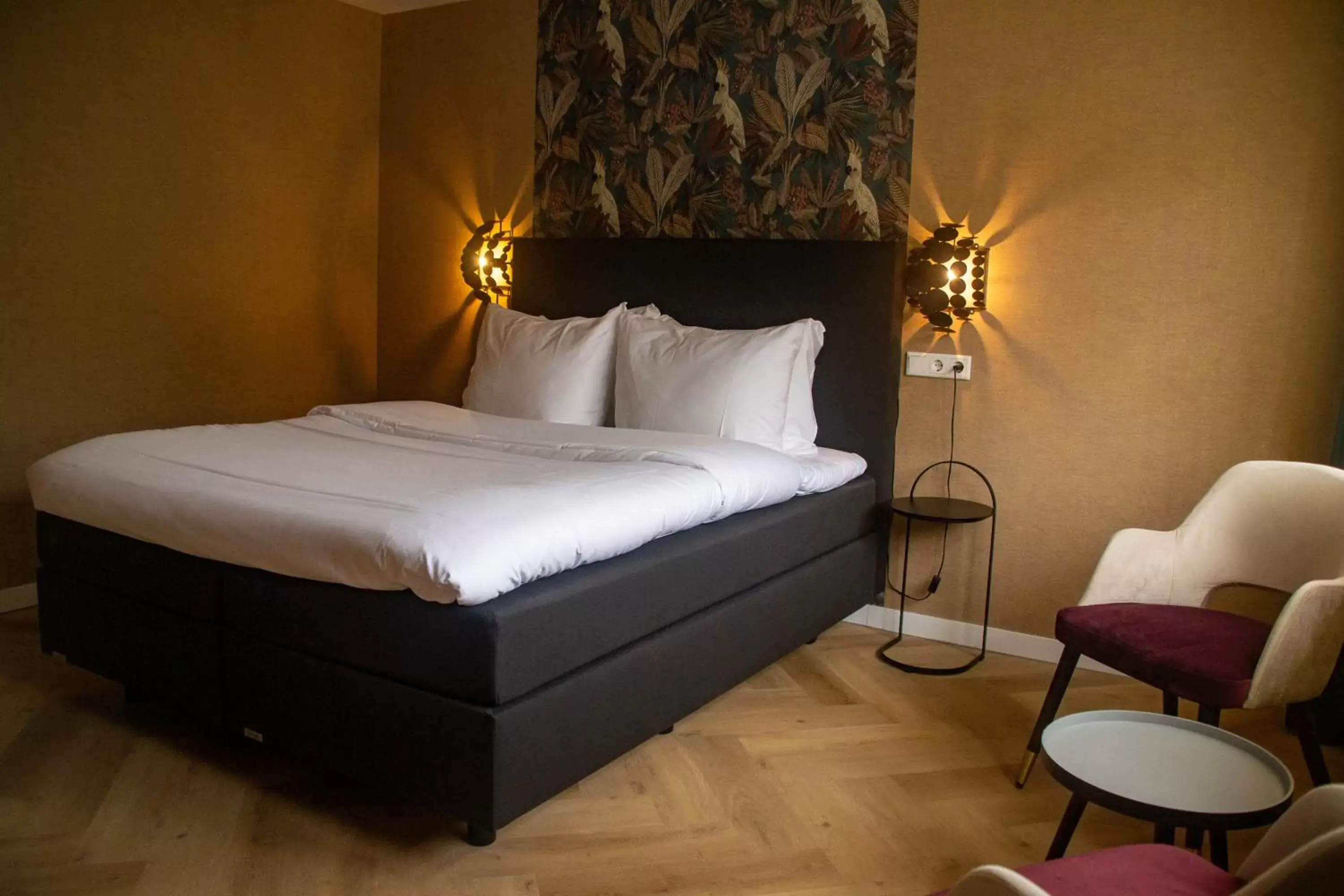 Bed in Hotel Karsten