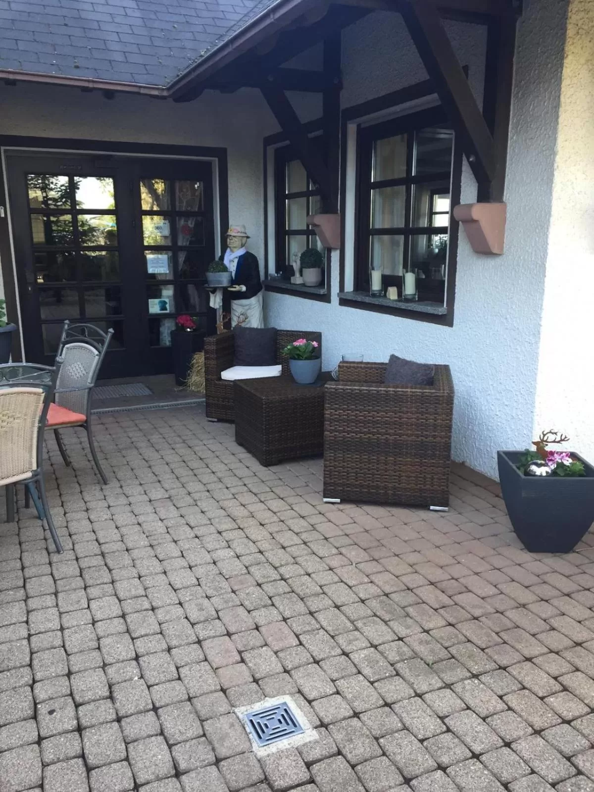 Patio in Landhaus Waldziegelhütte