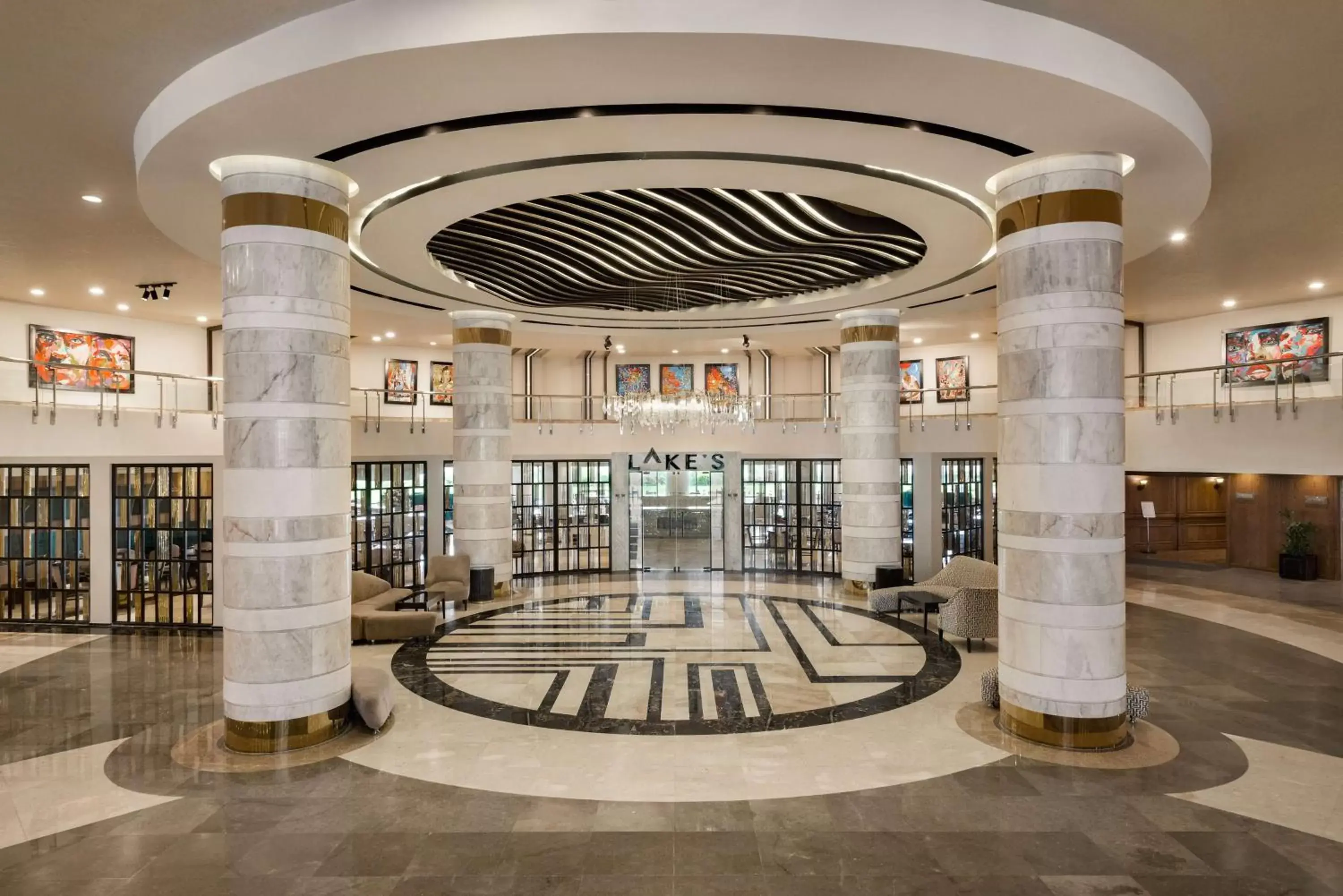 Restaurant/places to eat, Lobby/Reception in Radisson Blu Hotel Alexandria