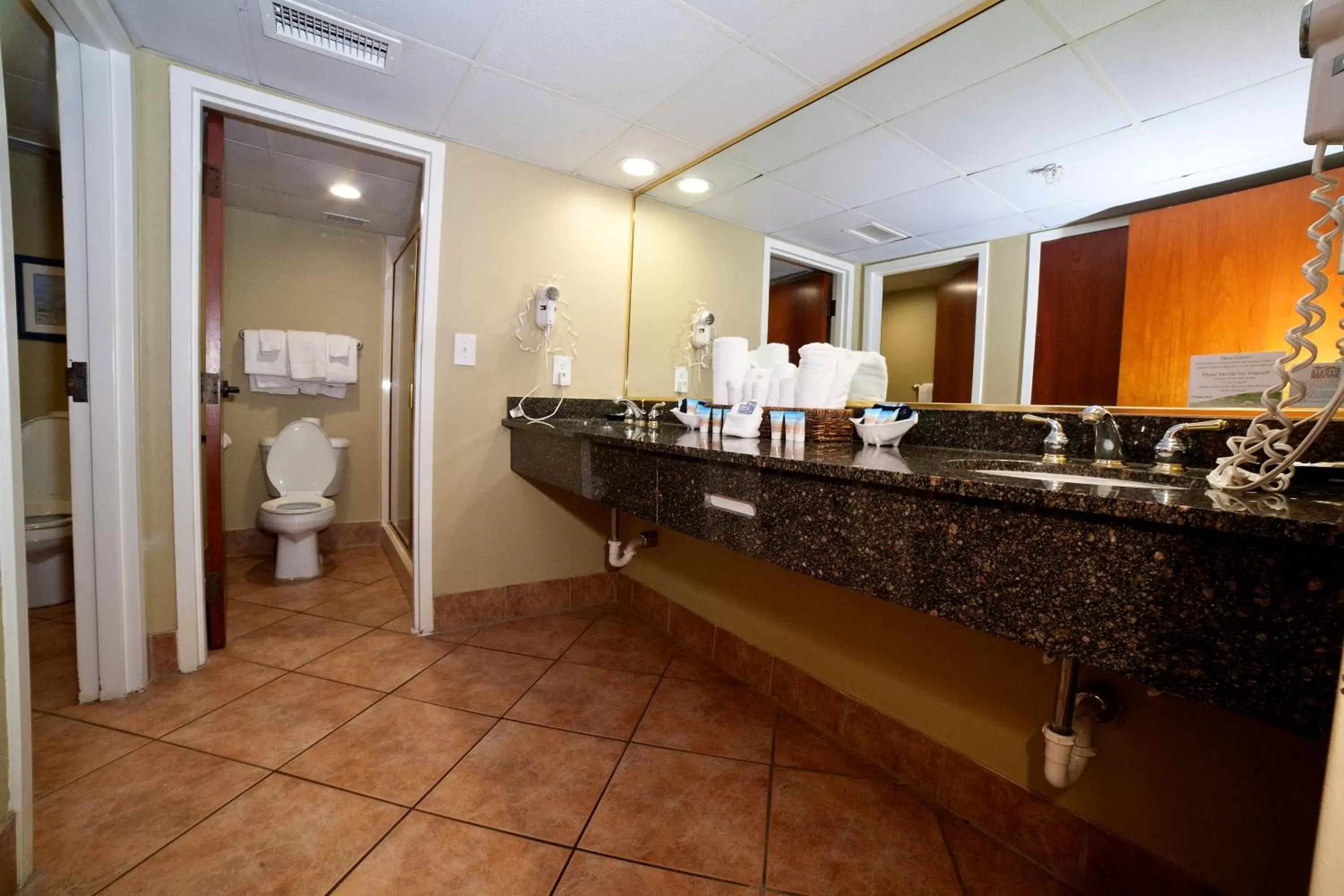 Bathroom in DeSoto Beach Hotel