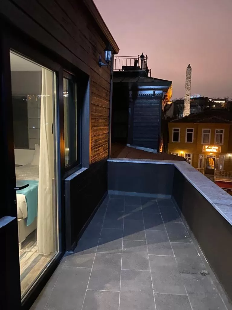 Balcony/Terrace in Hotel Blue Ottoman