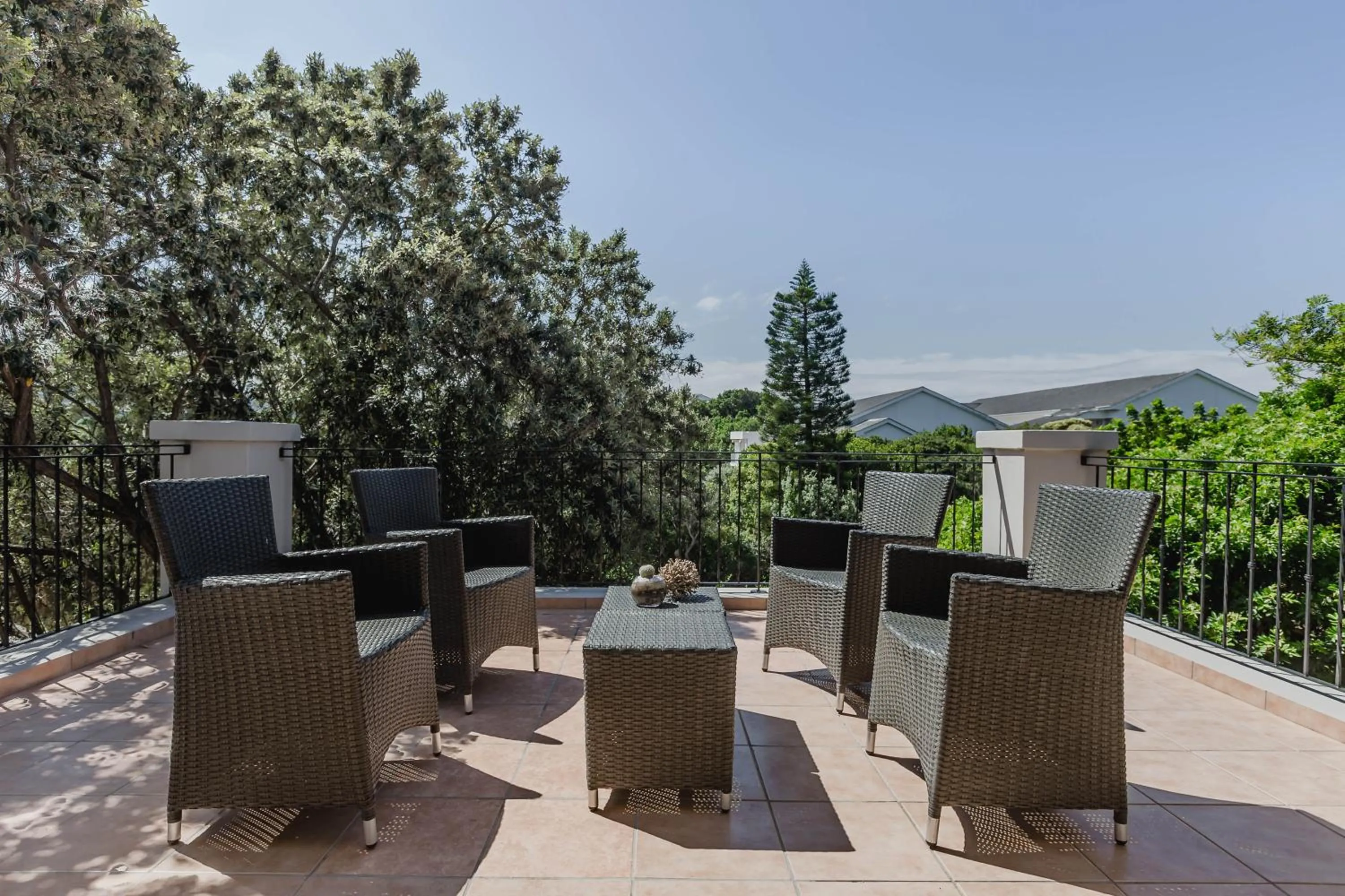 Patio in The Robberg Beach Lodge - Lion Roars Hotels & Lodges