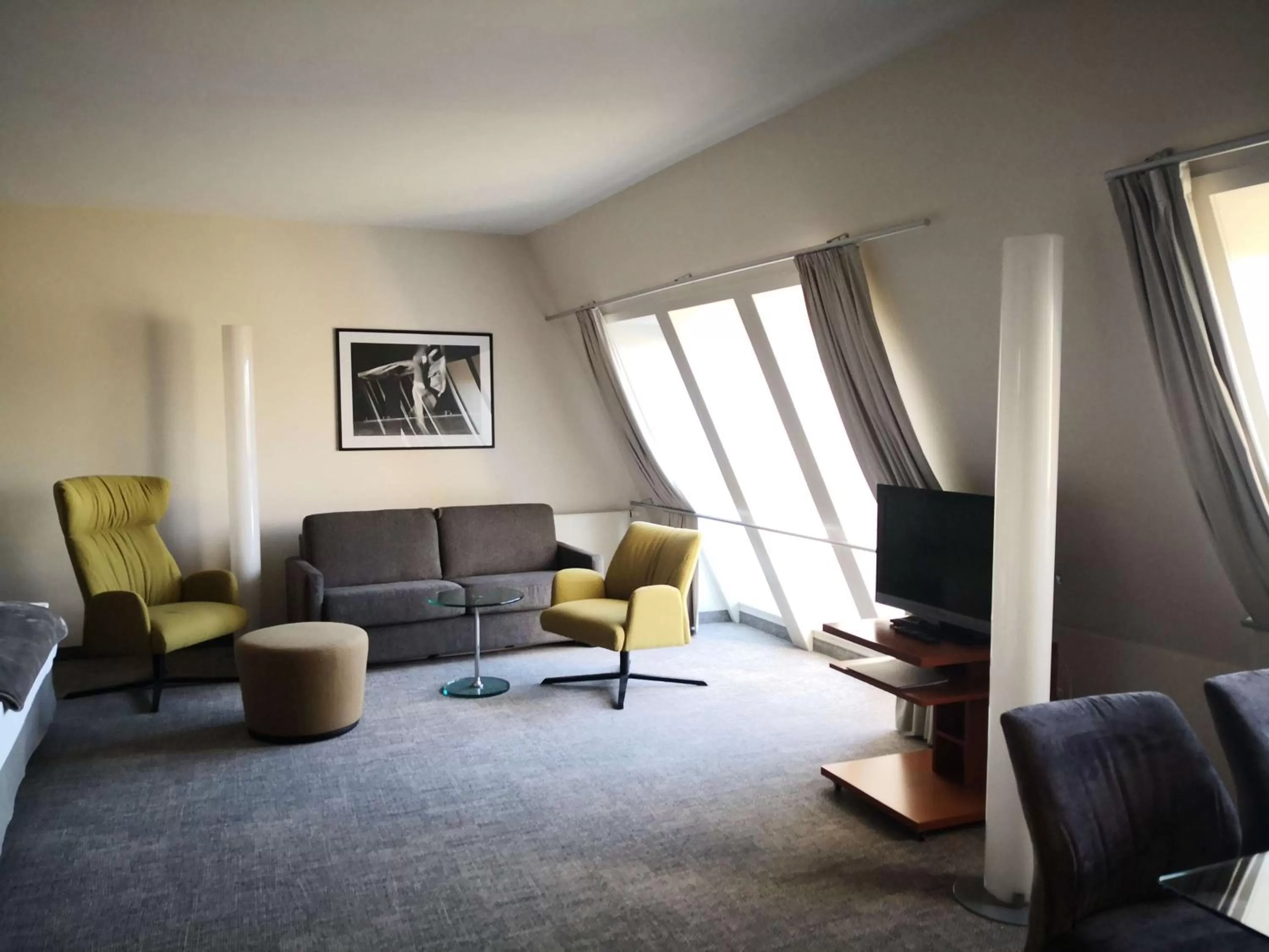 Bedroom in First Inn Hotel Zwickau