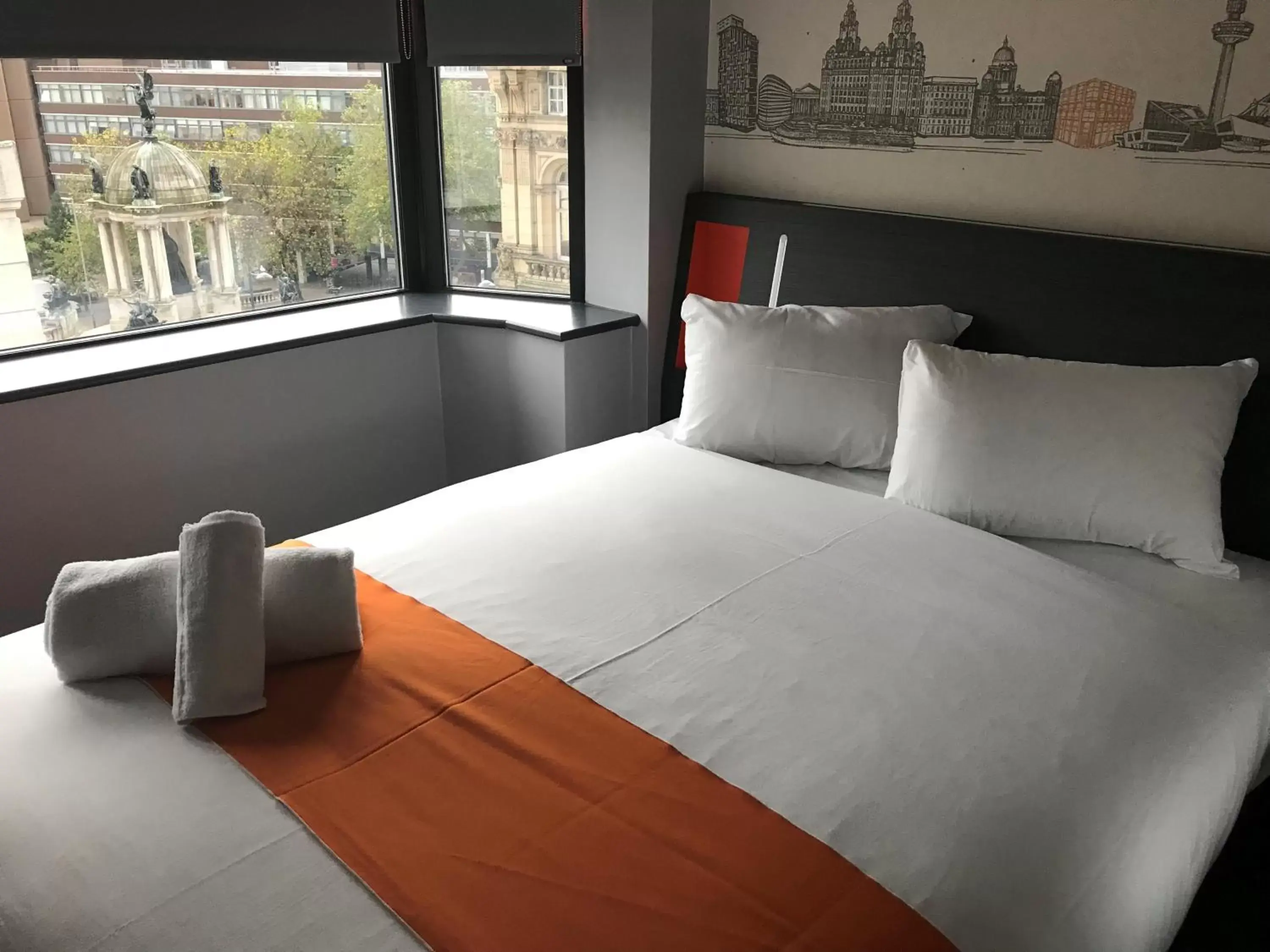 Bed in easyHotel Liverpool