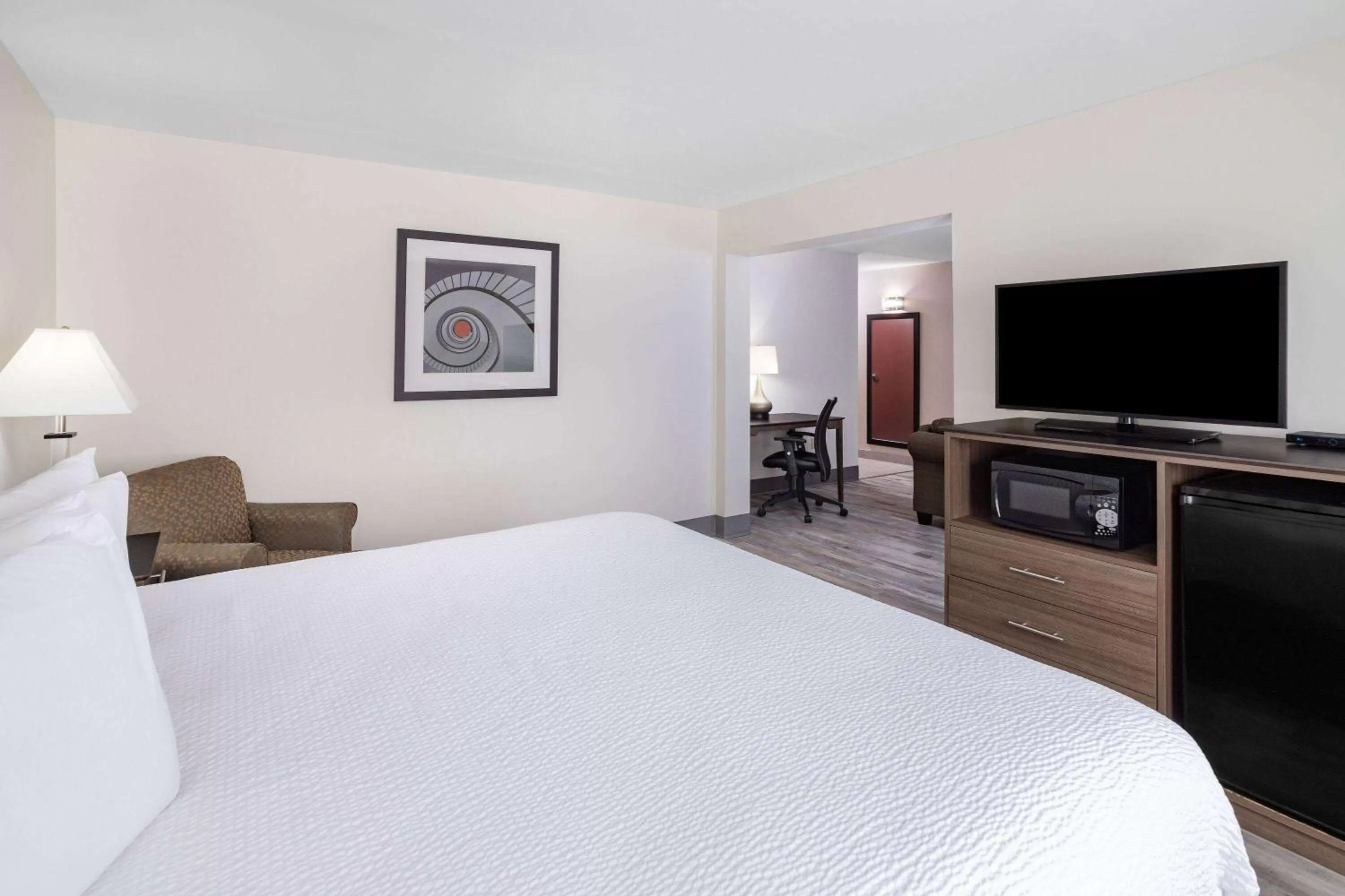 Bed in Ramada by Wyndham Hendersonville