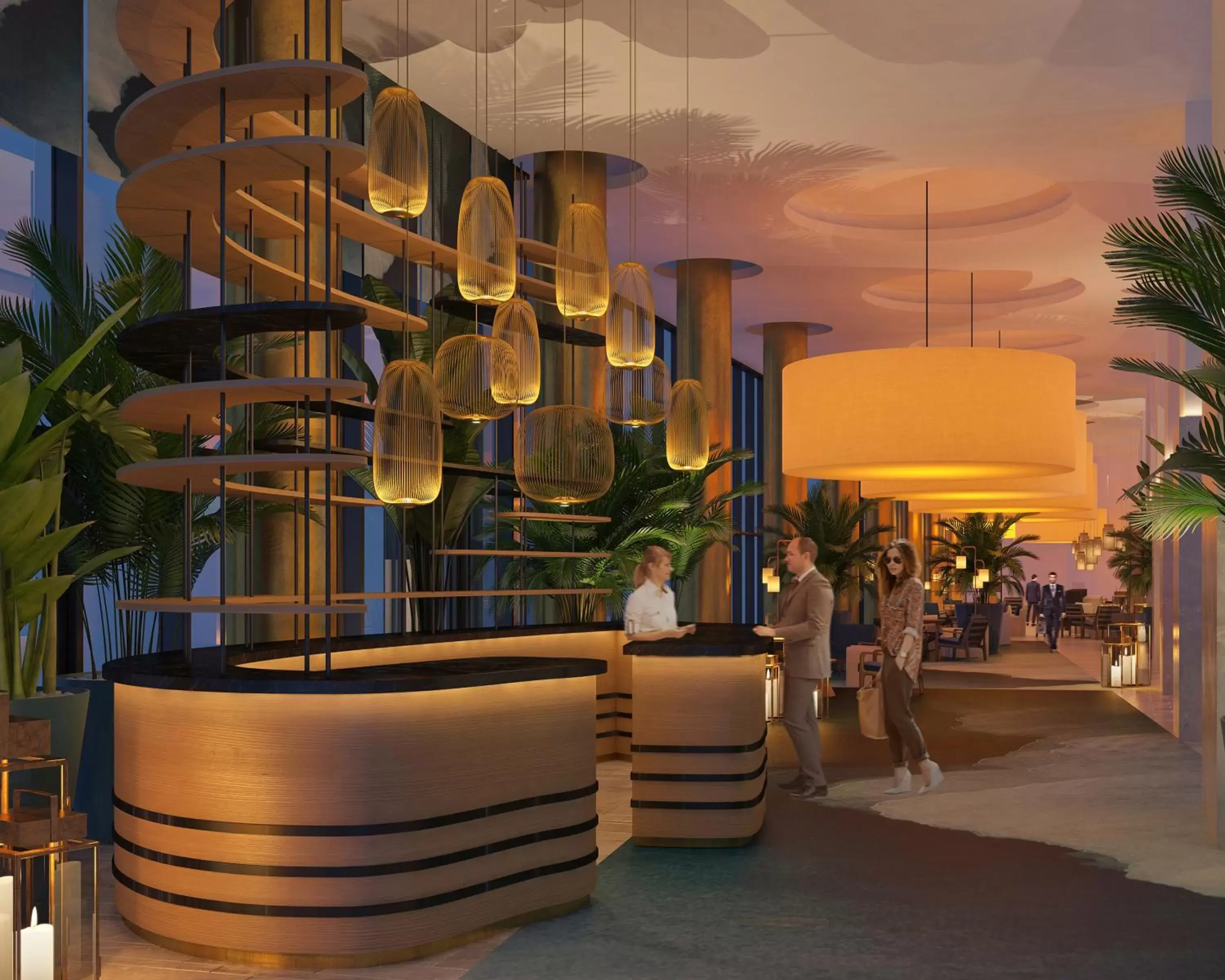 Lobby or reception in Hyatt Regency Taghazout