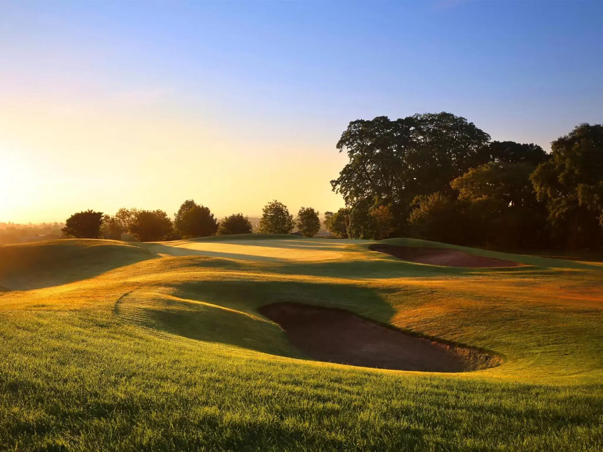 Golfcourse, Garden in Macdonald Portal Hotel, Golf & Spa Cobblers Cross, Cheshire