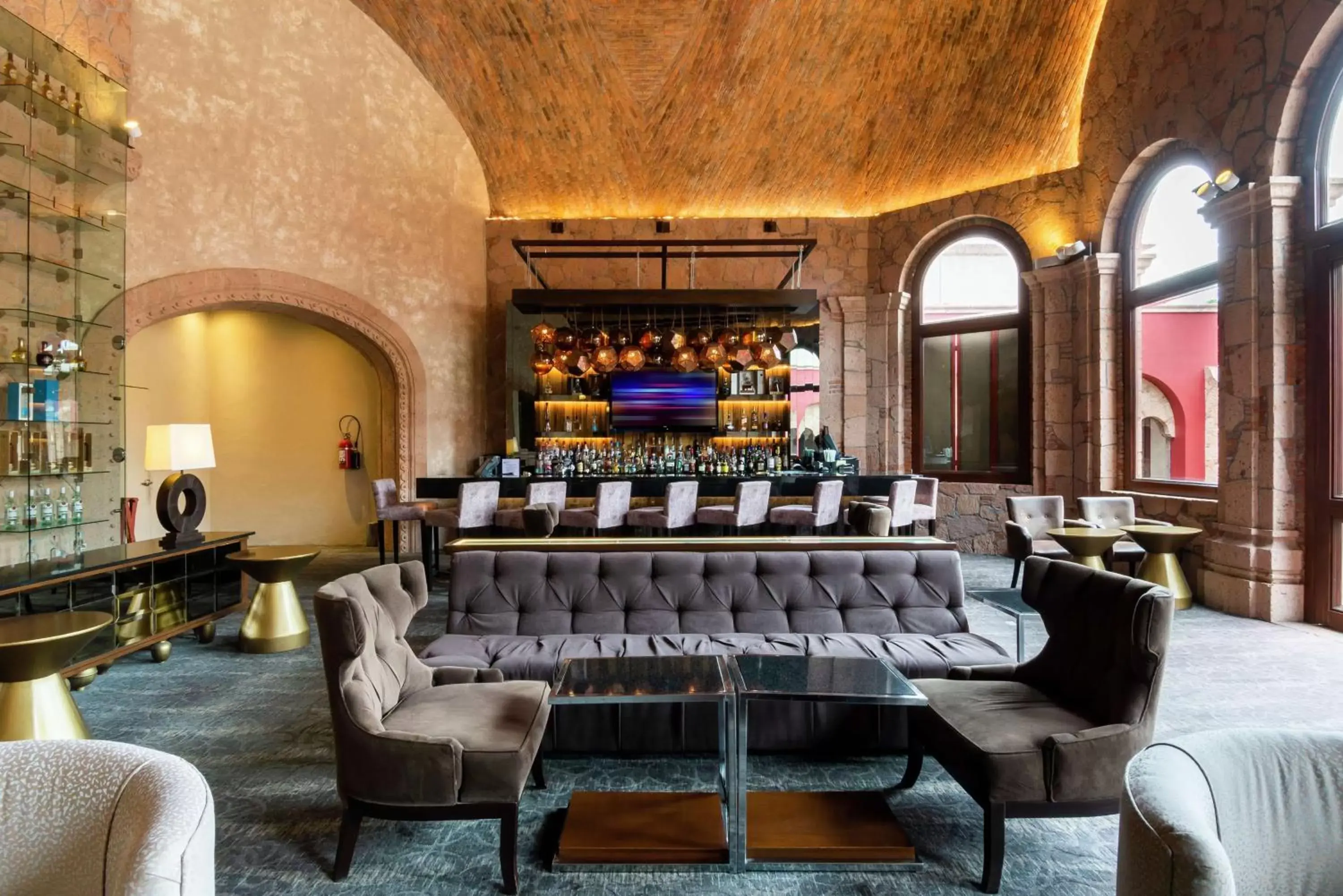 Lounge or bar in Hilton San Luis Potosi