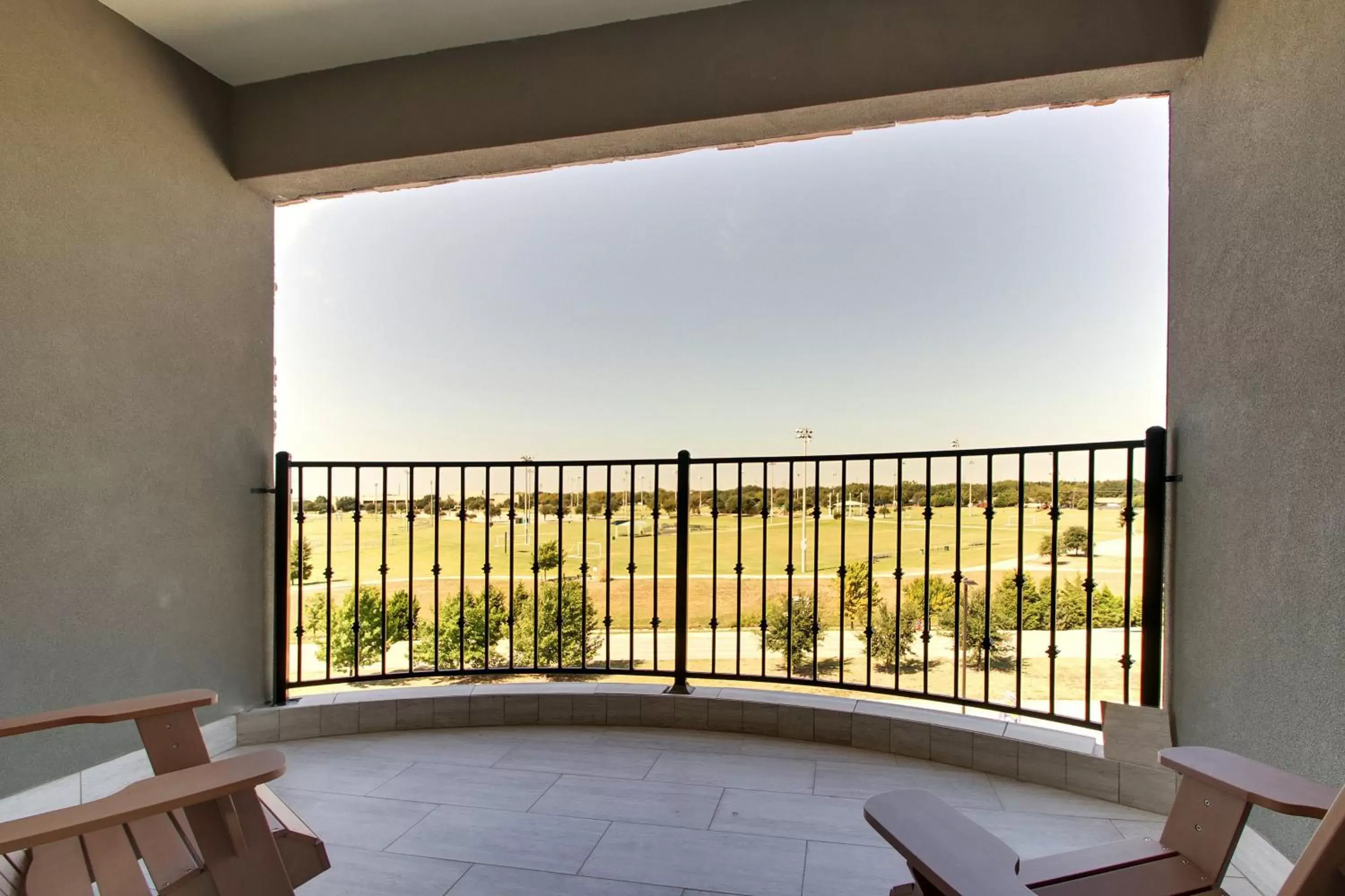 Balcony/Terrace in Staybridge Suites Plano - The Colony, an IHG Hotel