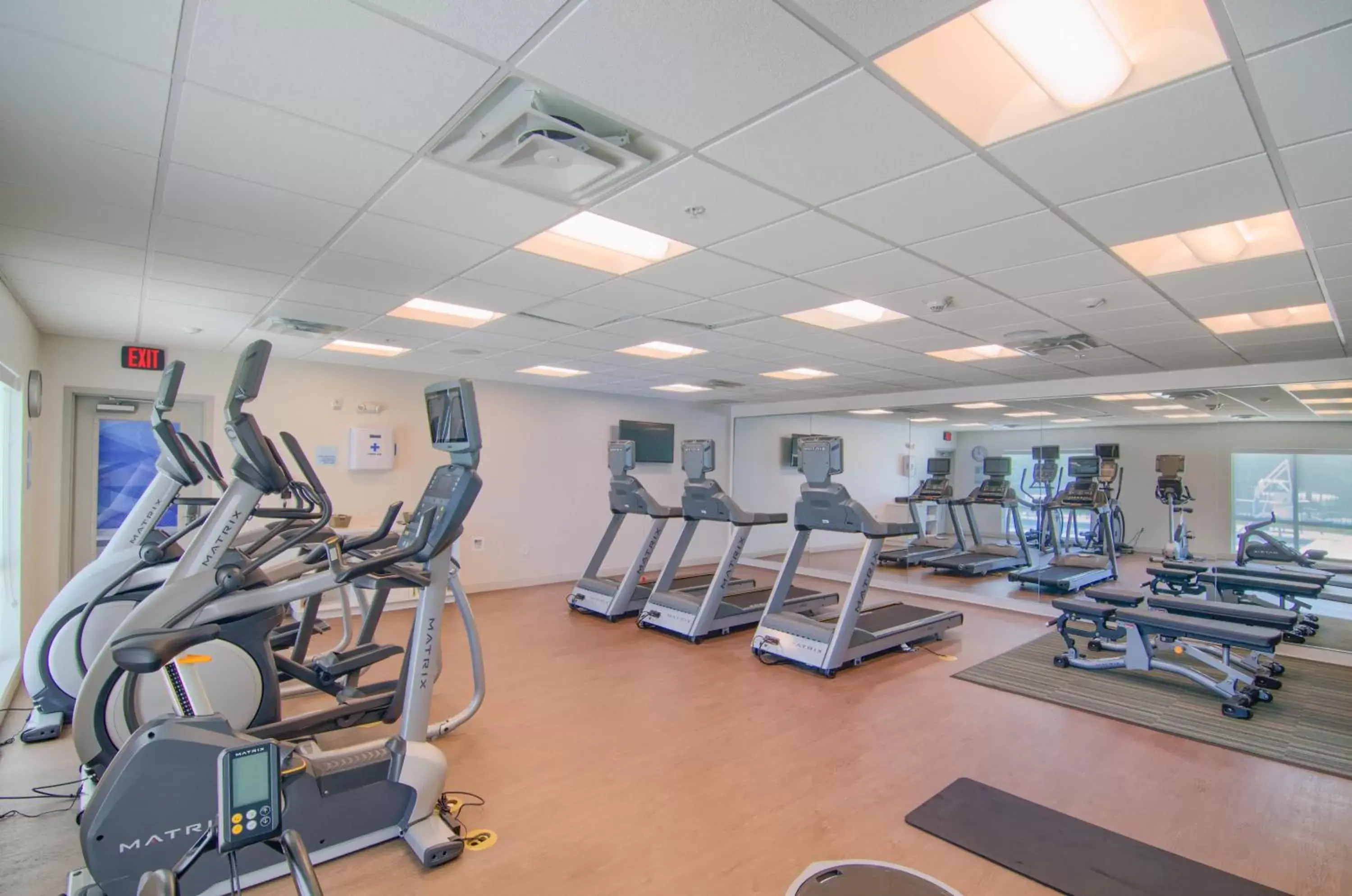 Fitness centre/facilities, Fitness Center/Facilities in Holiday Inn Express & Suites Mobile - University Area, an IHG Hotel