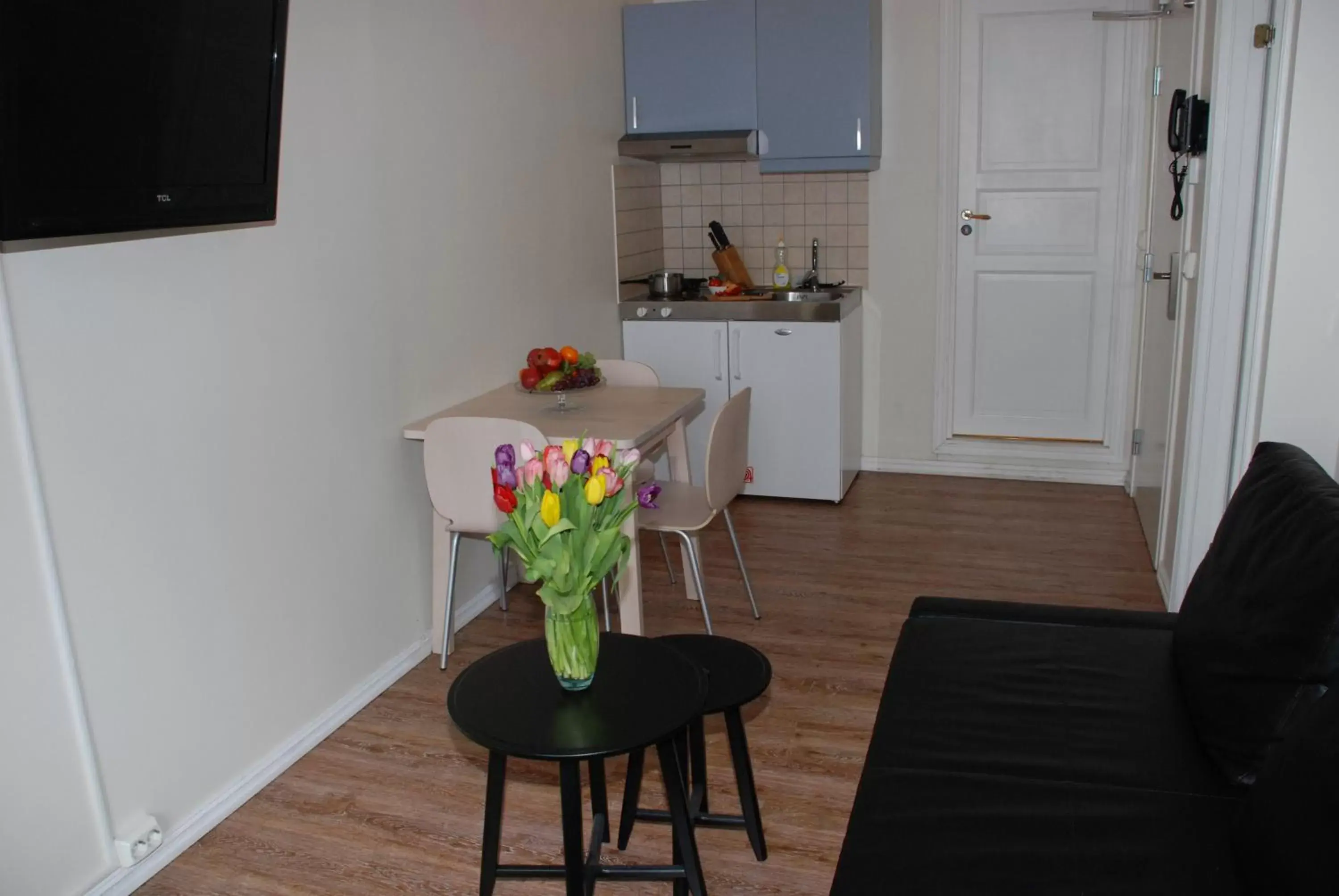 Living room in Central City Apartments Living room in Central City Apartments