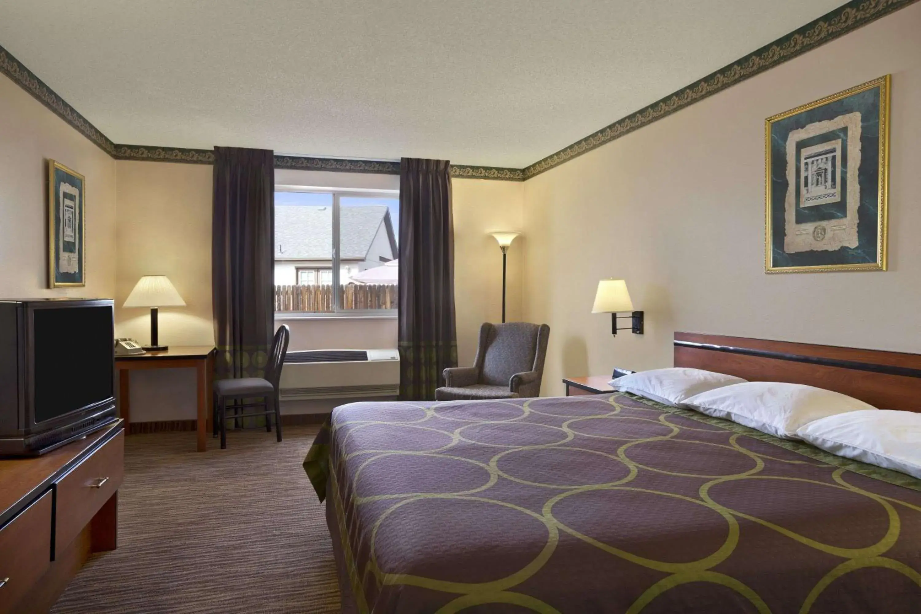 On site, Bed in Super 8 by Wyndham Colorado Springs Airport