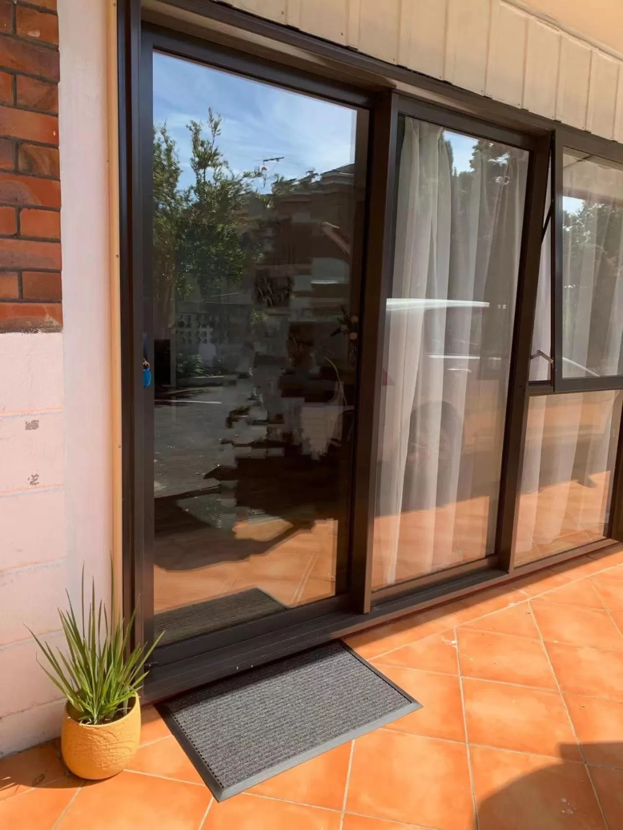 Patio in Auckland Central Motel