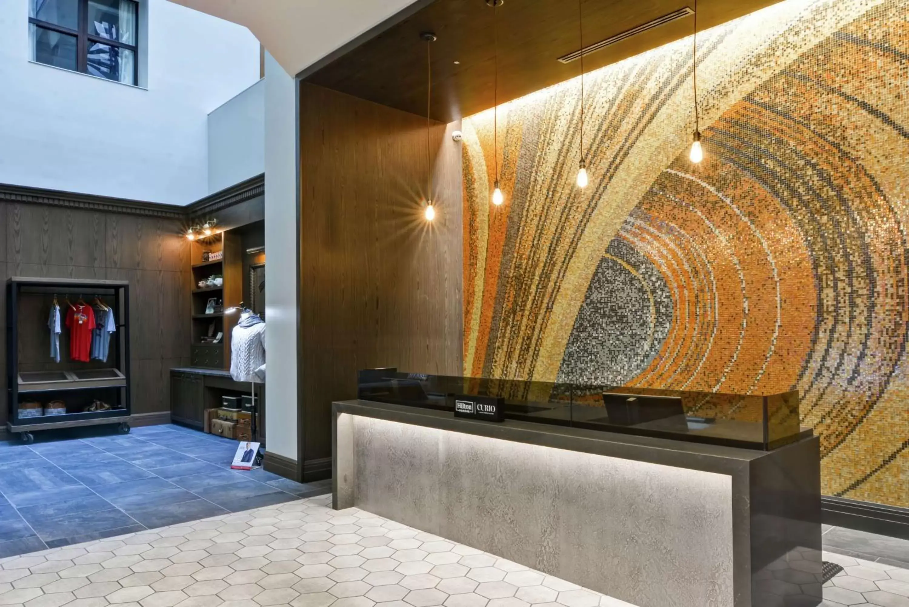 Lobby or reception, Lobby/Reception in The Cincinnatian Curio Collection by Hilton