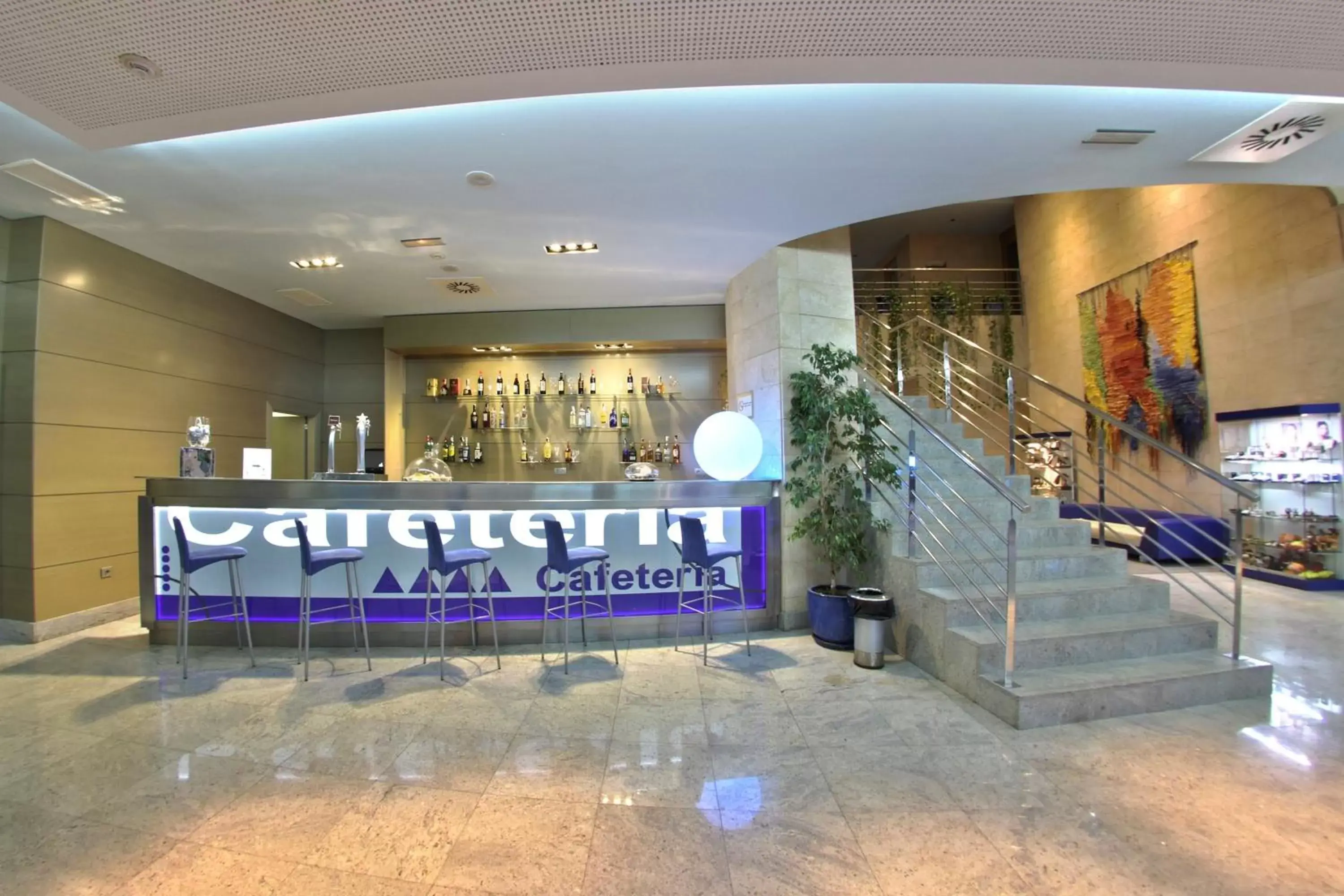 Lobby or reception in Hotel Mas Camarena