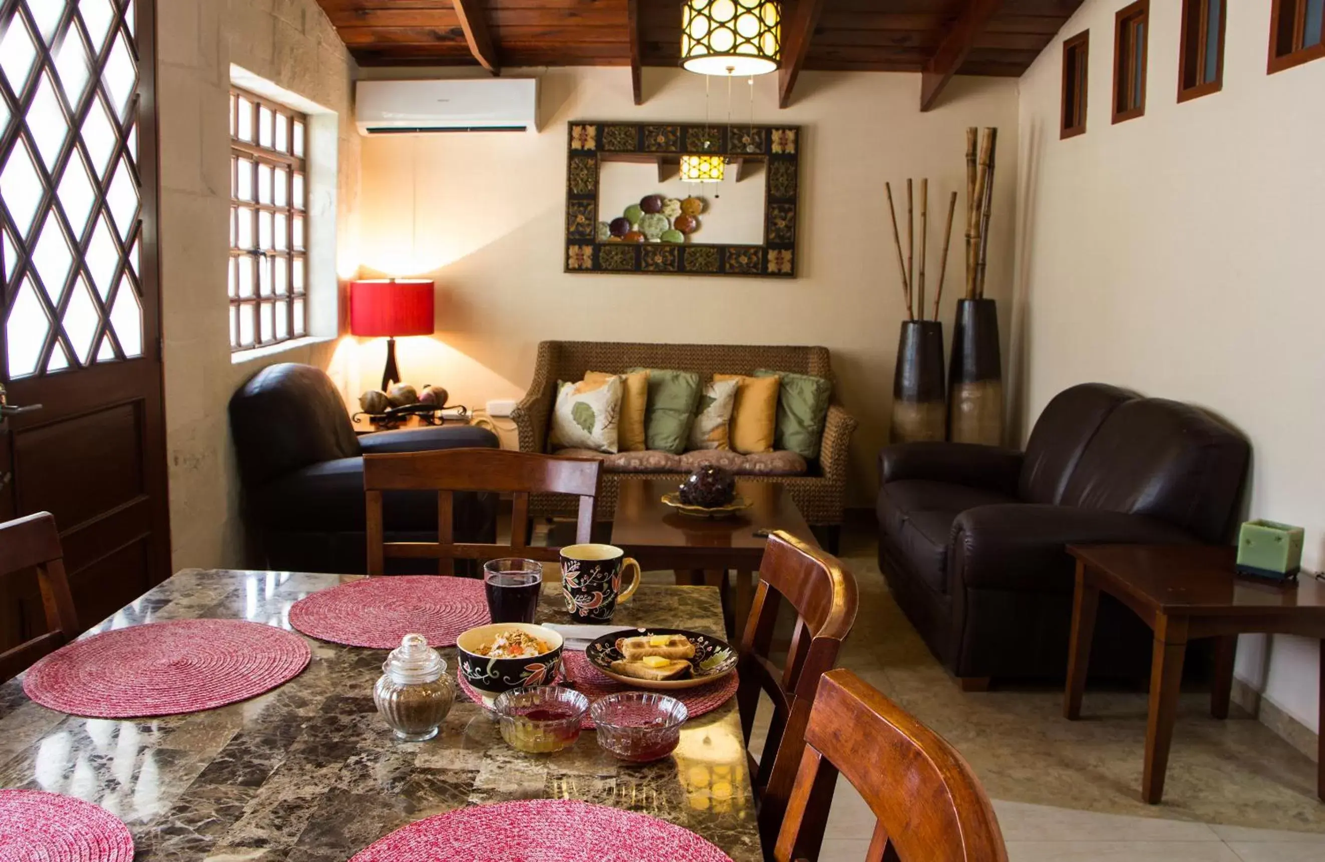 Dining area, Seating Area in Bed and Breakfast Pecarí