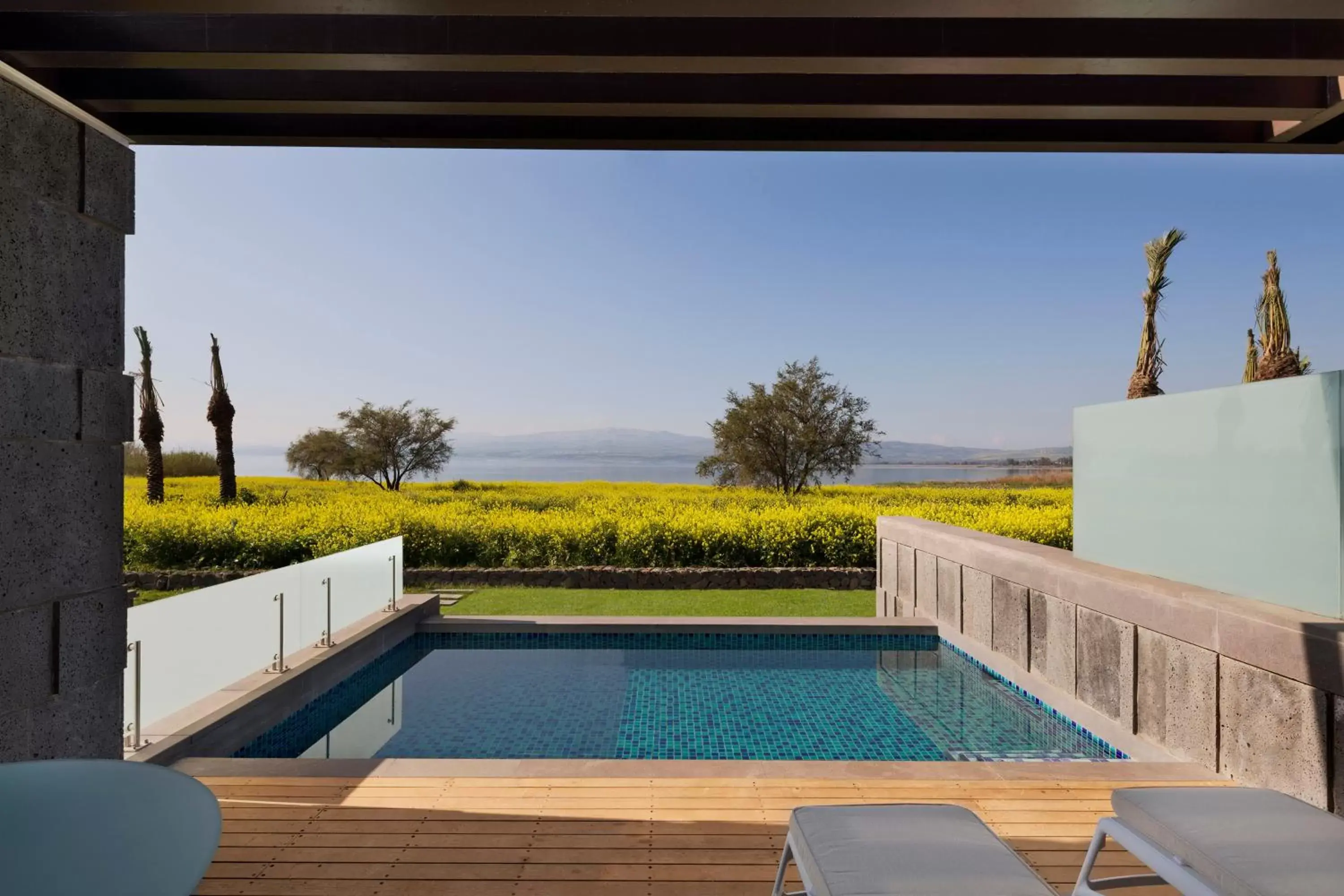 View (from property/room), Swimming Pool in The Setai Sea Of Galilee