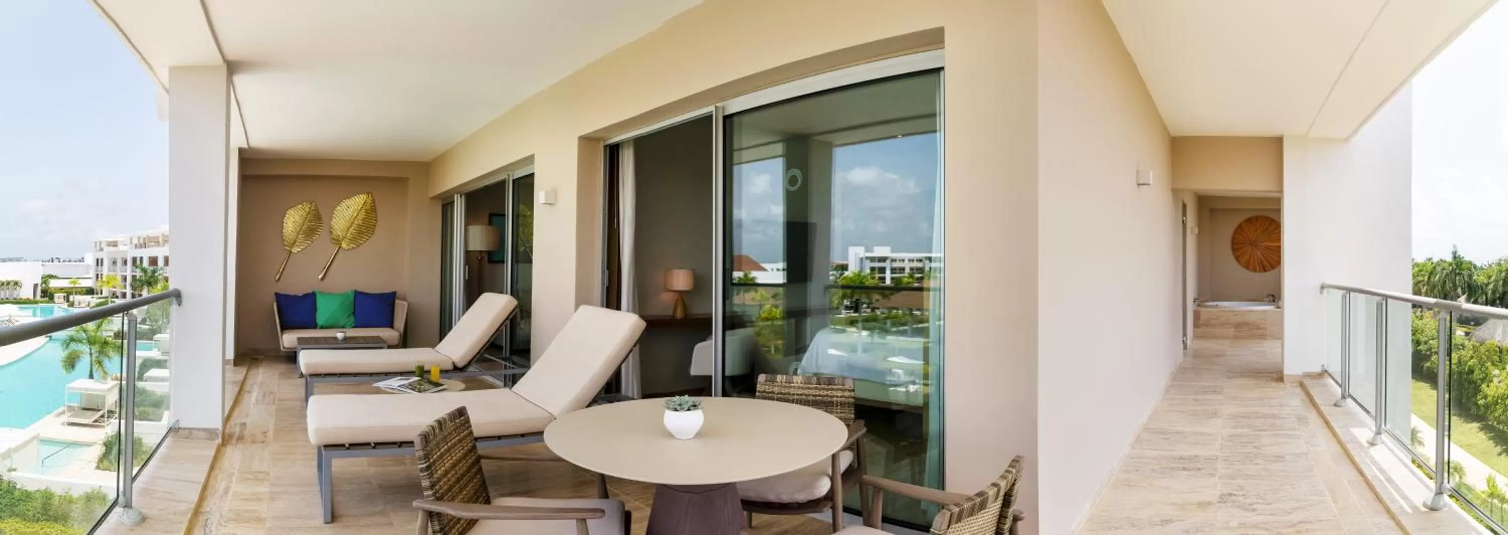 Master Corner Suite in Falcon's Resort by Melia, All Suites - Punta Cana - Katmandu Park Included
