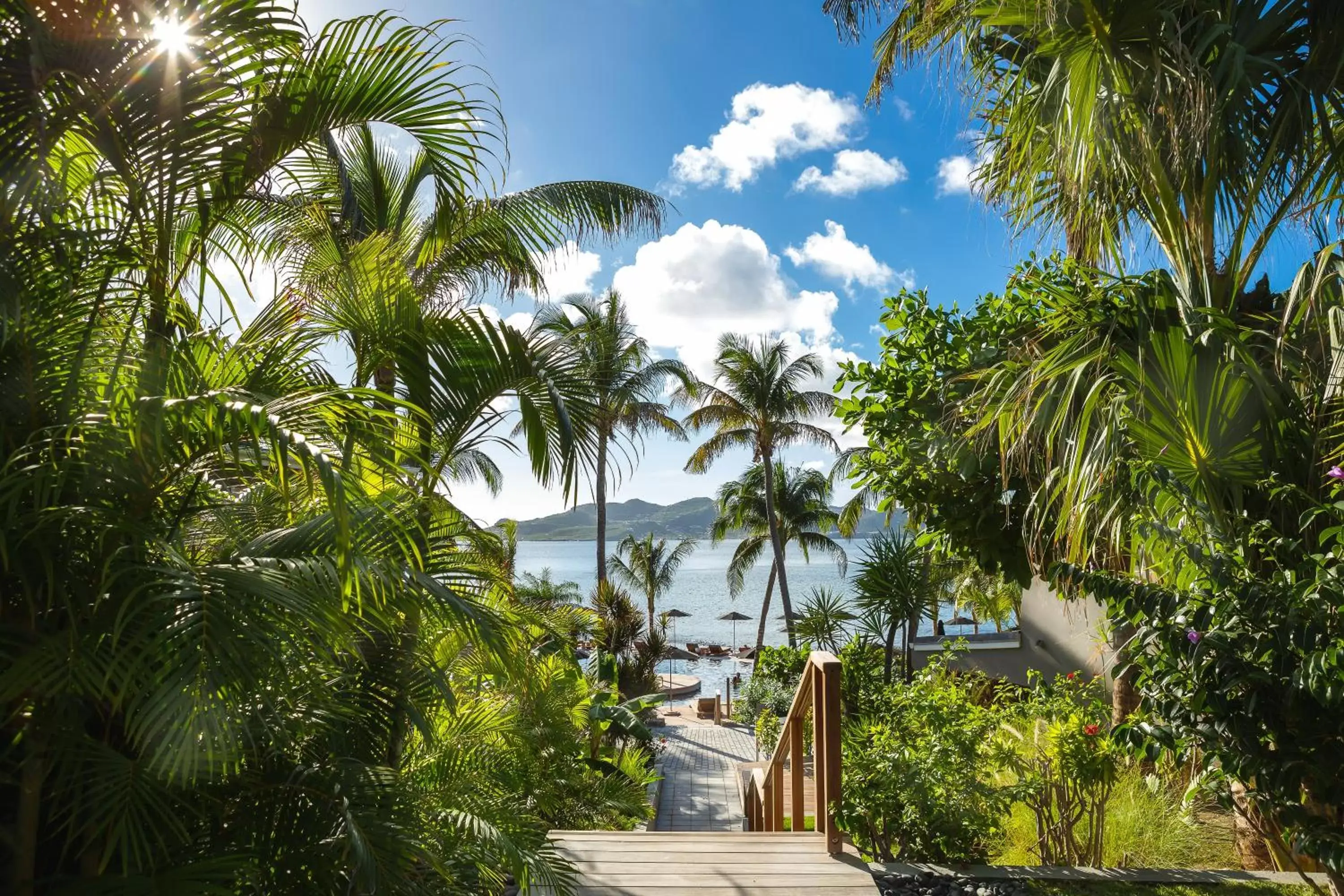 Swimming pool in Hotel Christopher Saint Barth