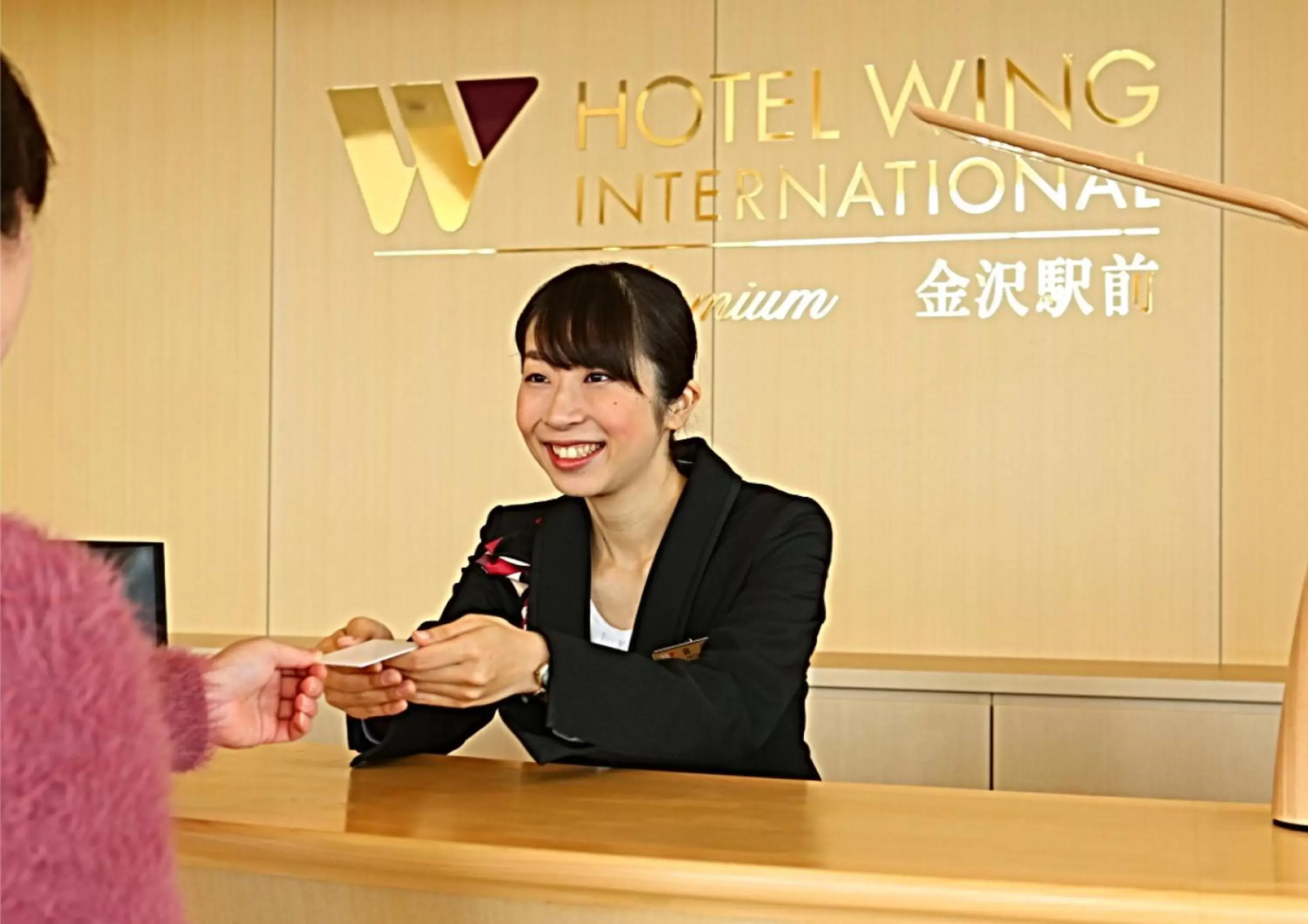 Staff in Hotel Wing International Premium Kanazawa Ekimae