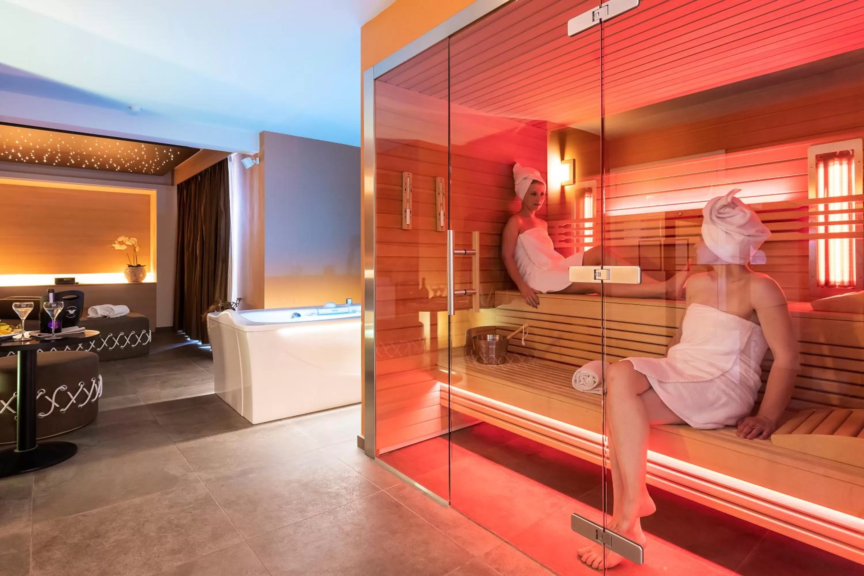 Sauna in Cosmopolite Hotel Nieuwpoort-Bad