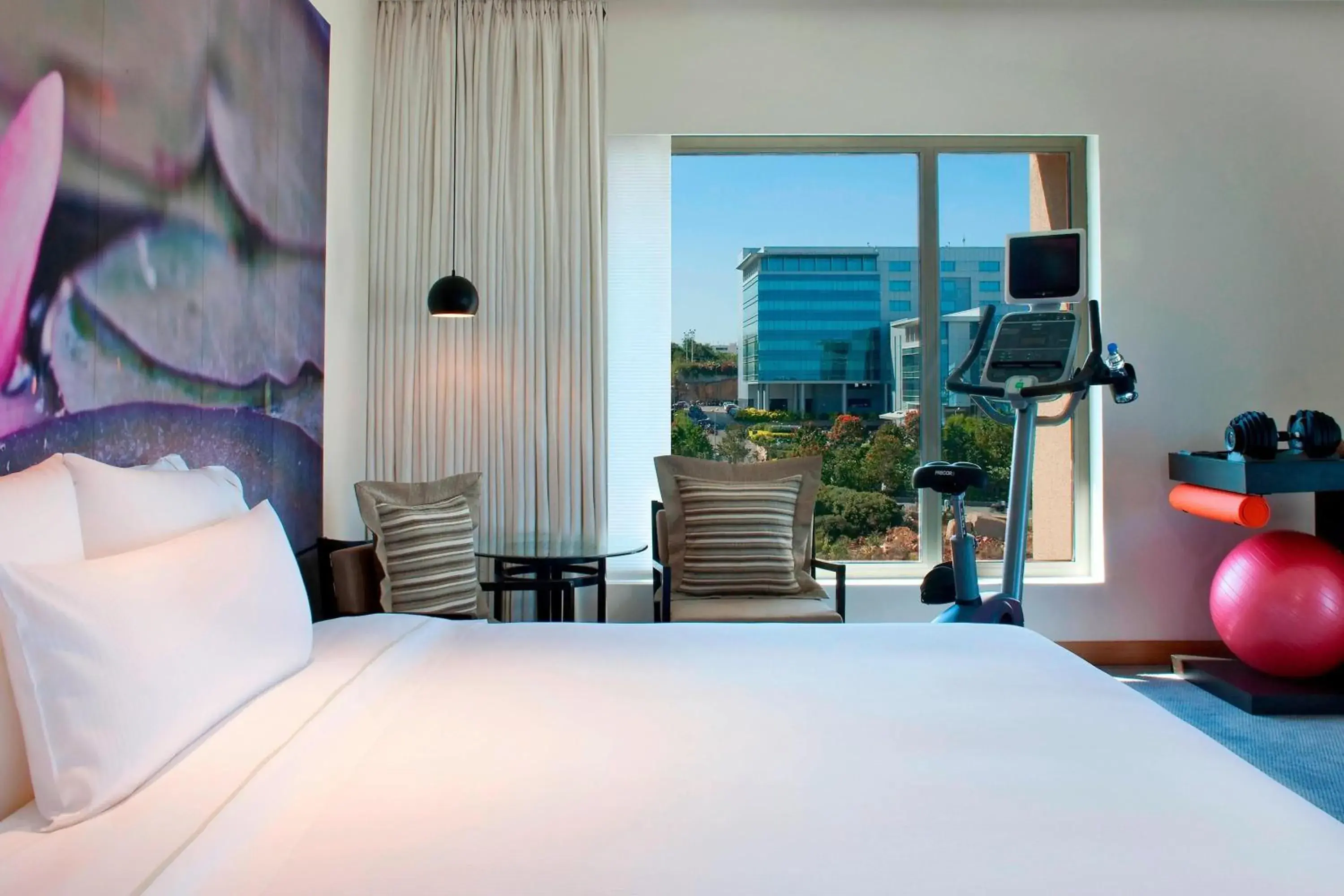 Photo of the whole room, Bed in The Westin Hyderabad Mindspace