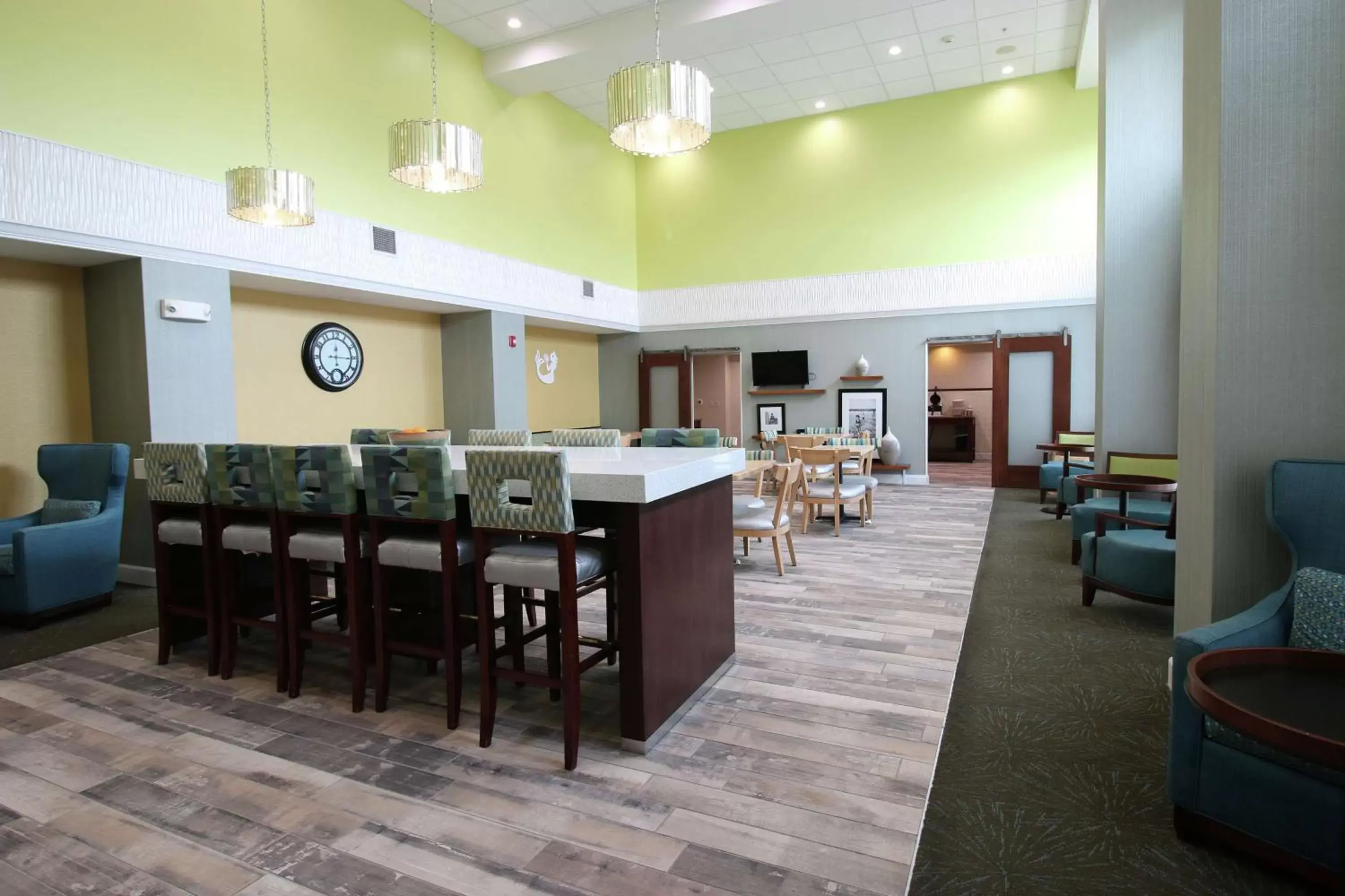 Lobby or reception, Restaurant/Places to Eat in Hampton Inn & Suites Palm Coast
