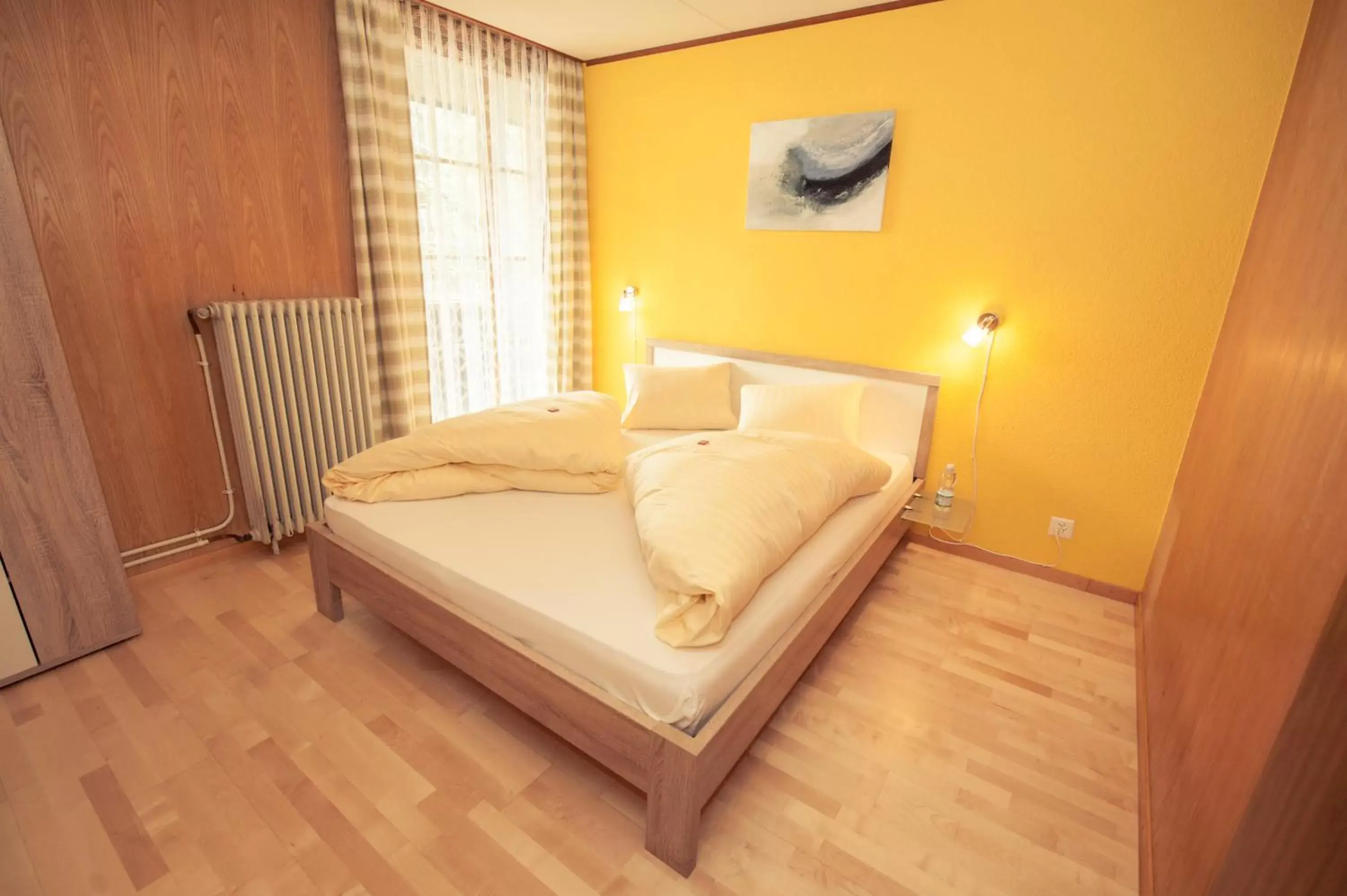Photo of the whole room, Bed in Gasthof Hirschen