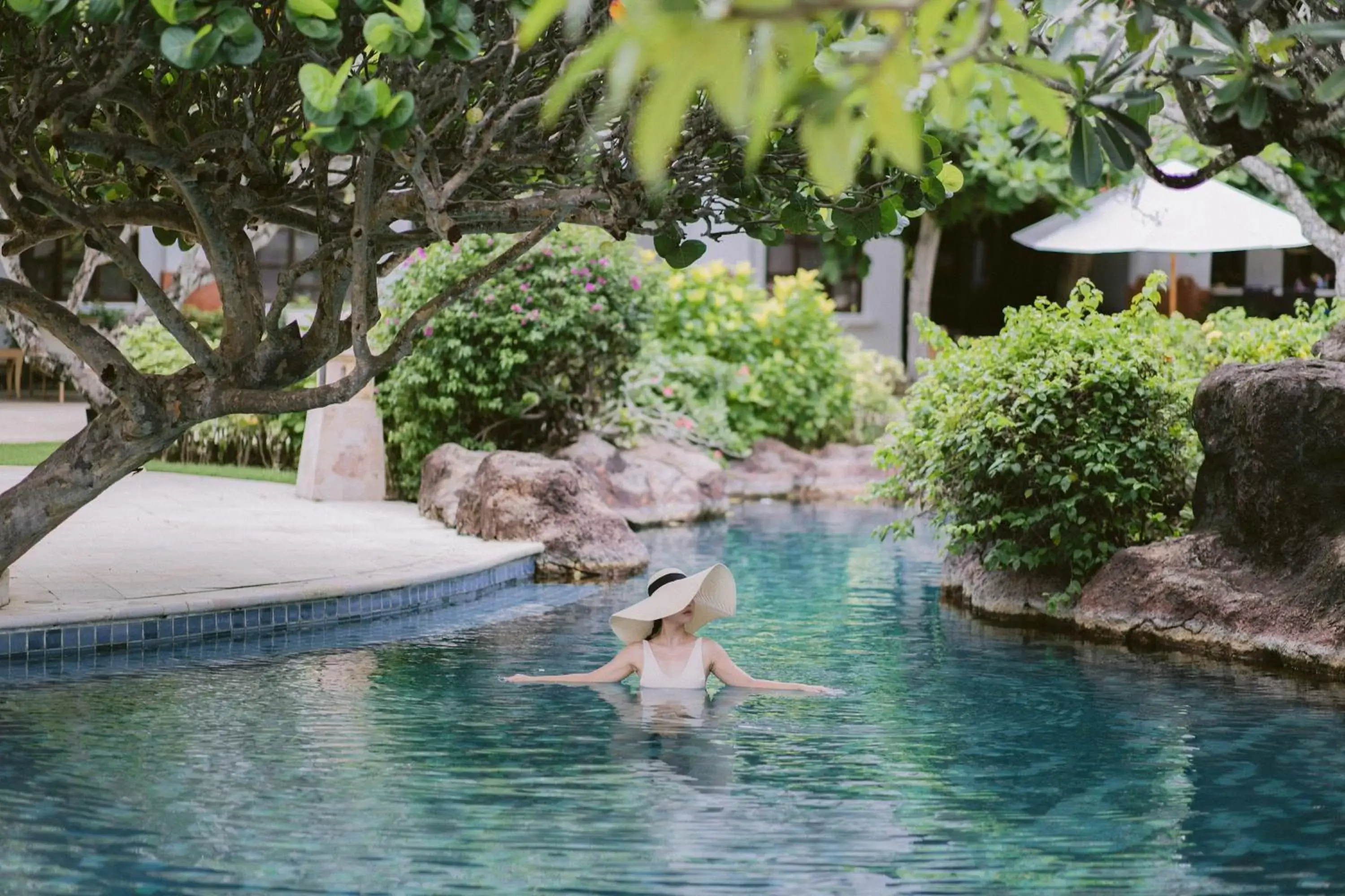 People, Swimming Pool in Grand Hyatt Bali