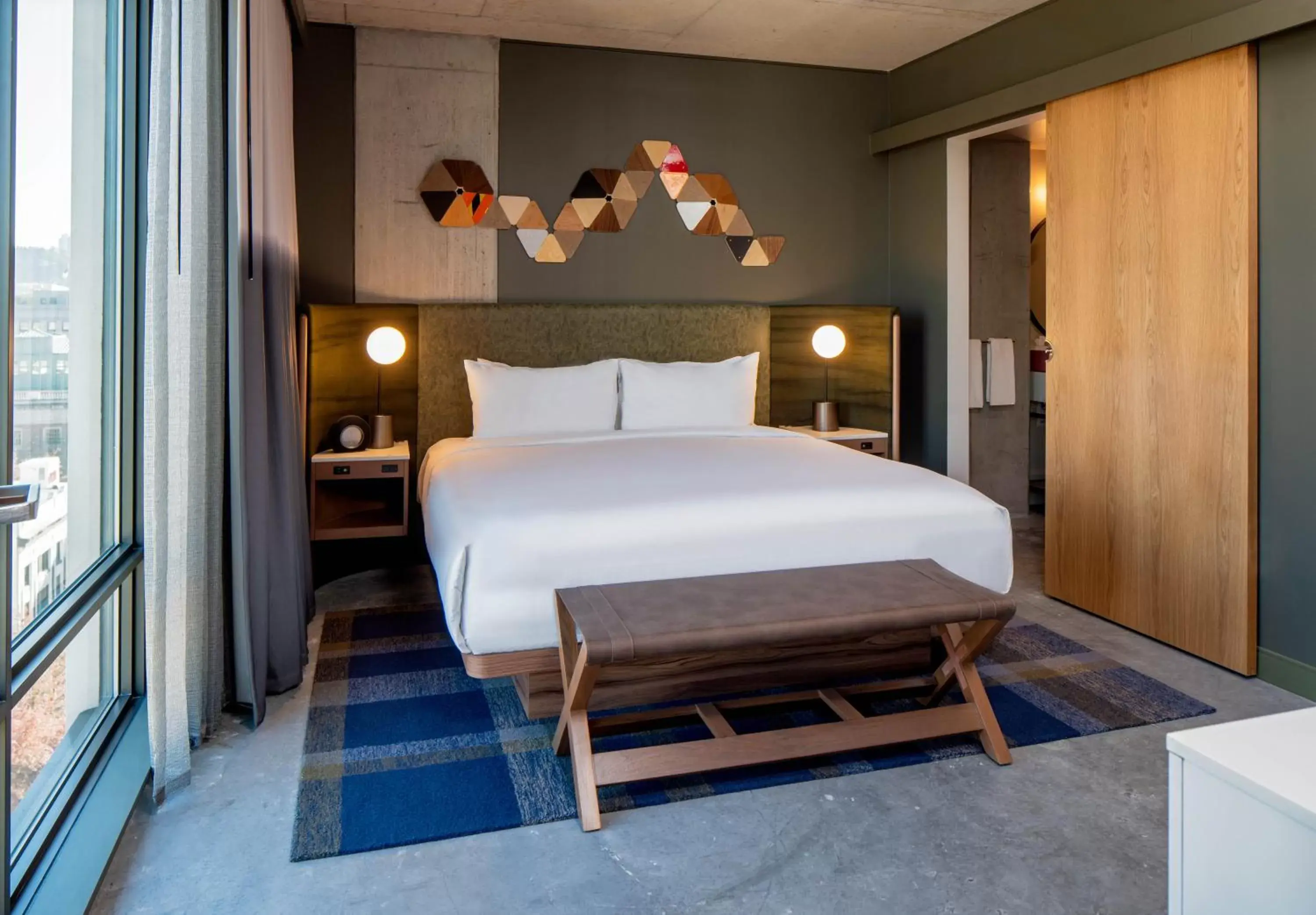 Bedroom, Bed in Hyatt Centric Downtown Portland Bedroom, Bed in Hyatt Centric Downtown Portland