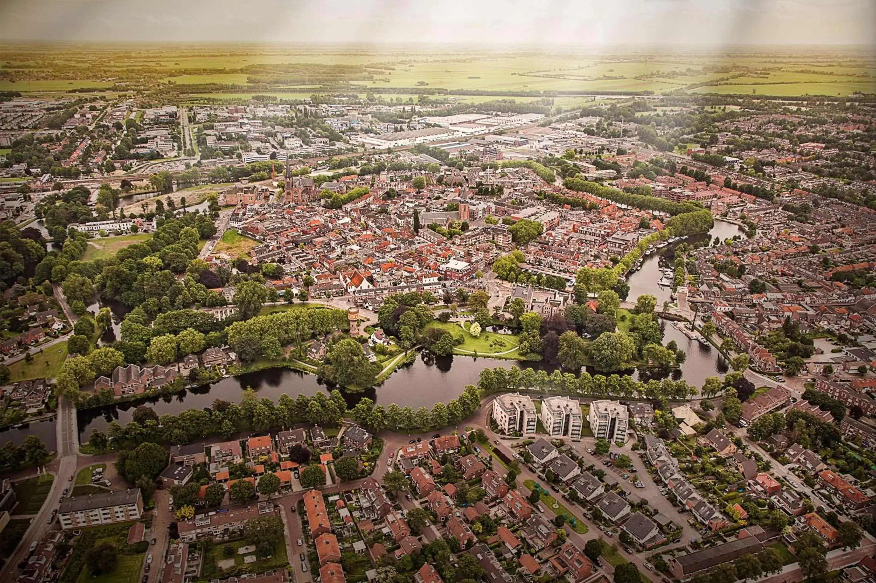 On site, Bird's-eye View in Best Western City Hotel Woerden