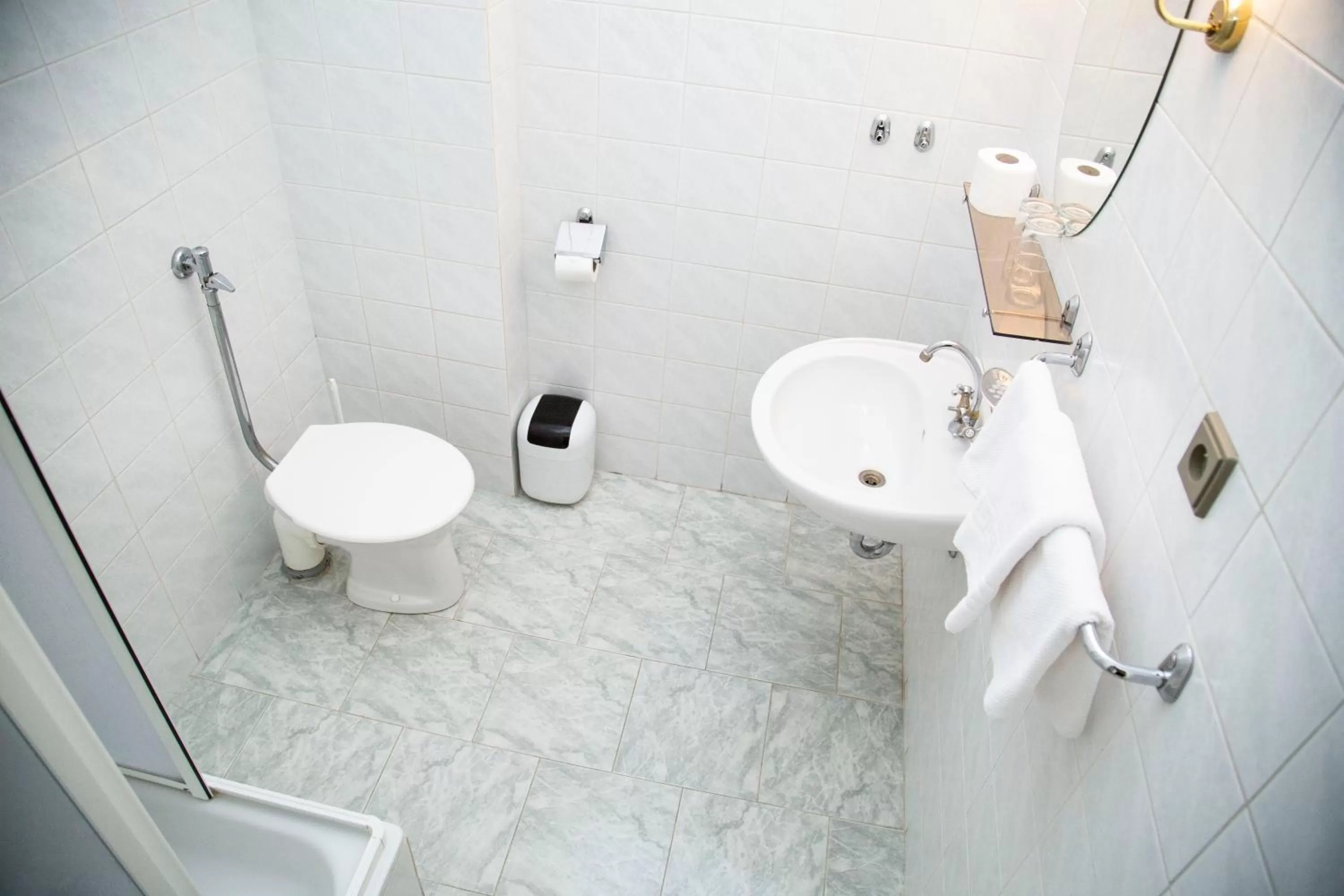 Shower in Wellness Hotel Central