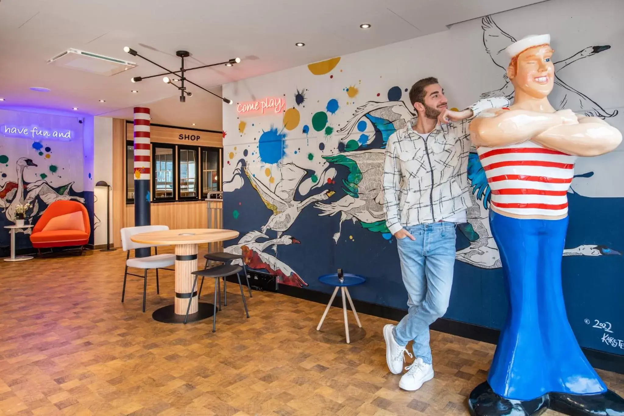 Lobby or reception in Aparthotel Adagio access Hamburg Lobby or reception in Aparthotel Adagio access Hamburg