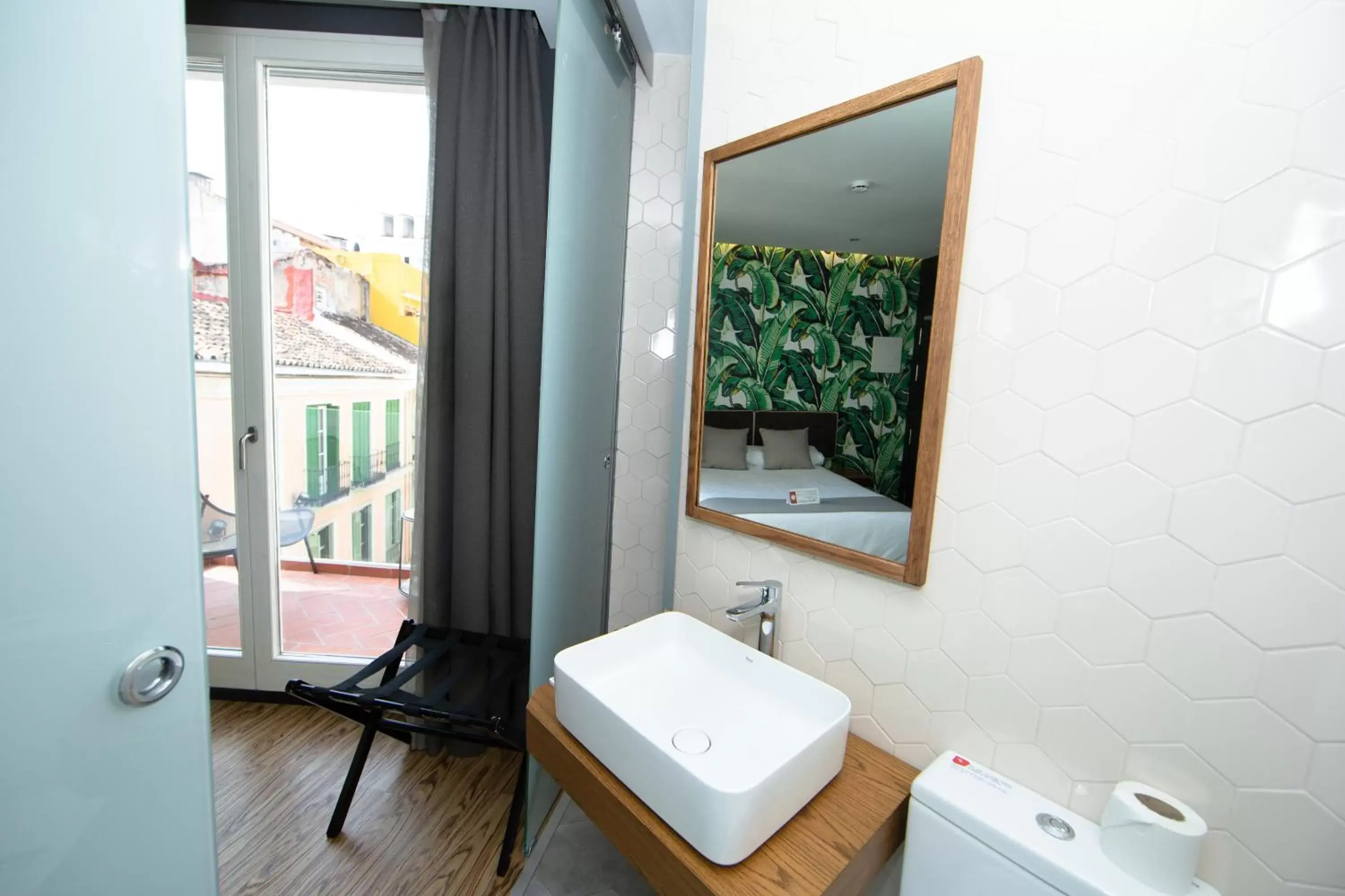 Bathroom in Málaga Premium Hotel