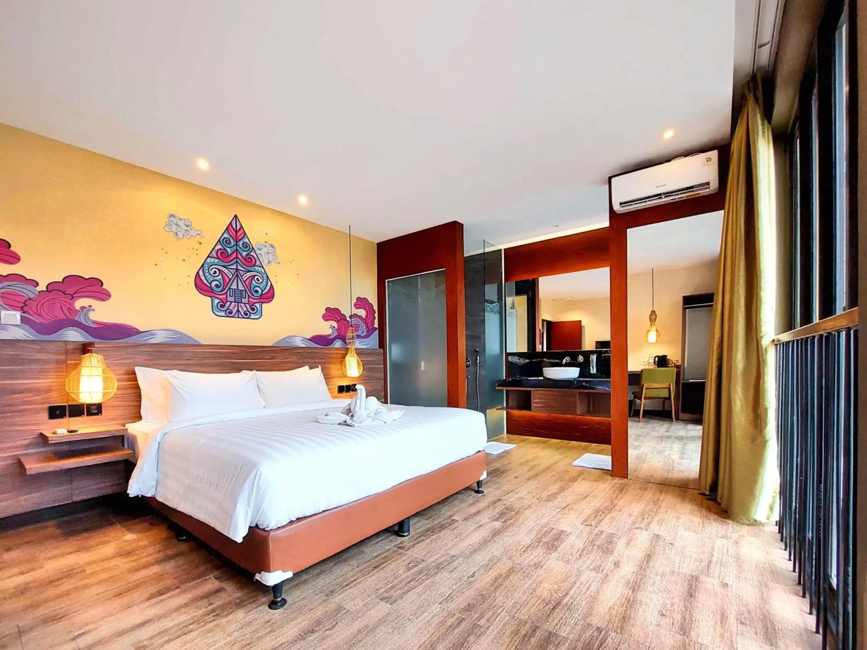 Bedroom, Bed in The Batu Hotel & Villas
