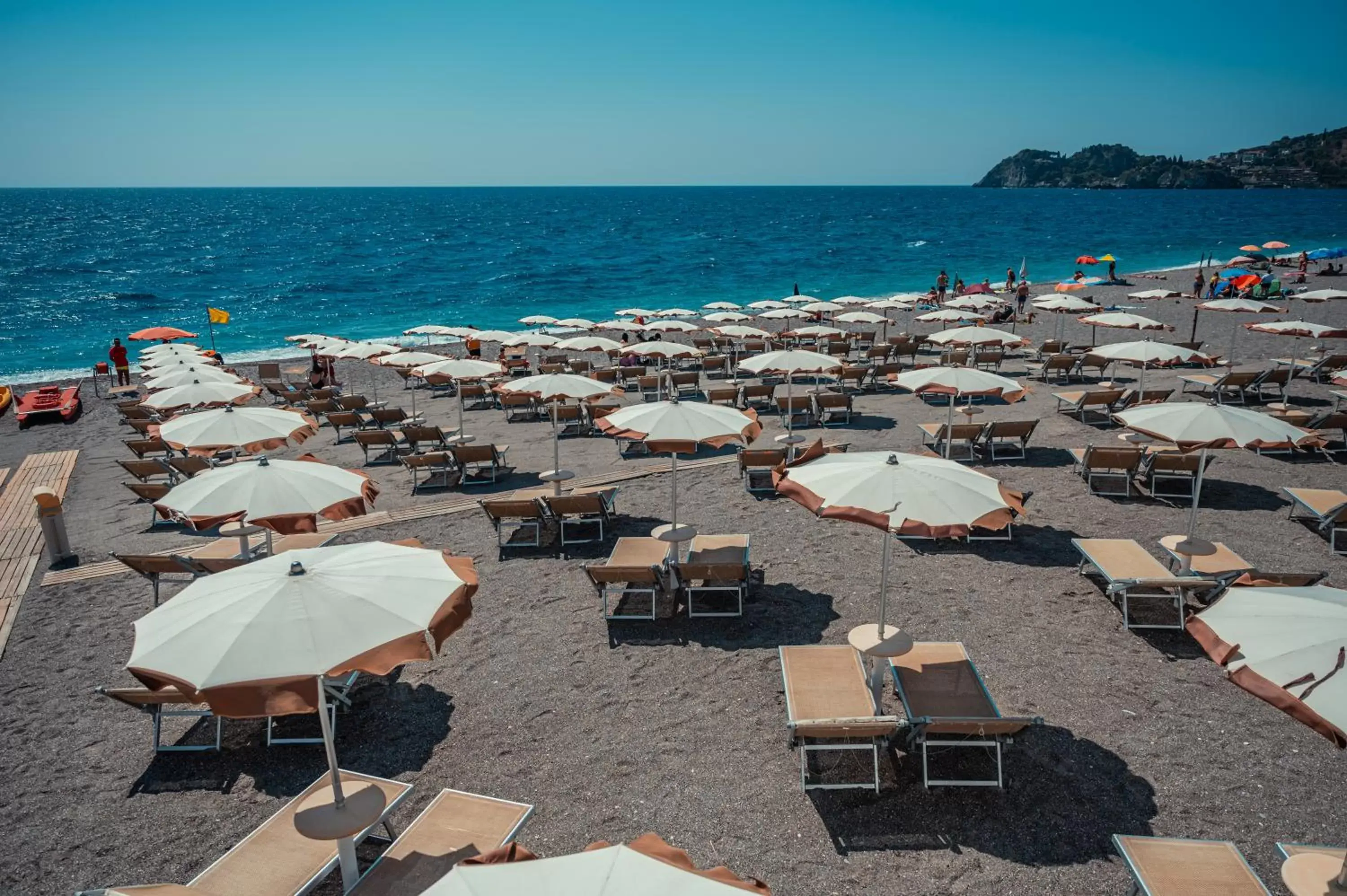 Beach in Hotel Rivage Taormina