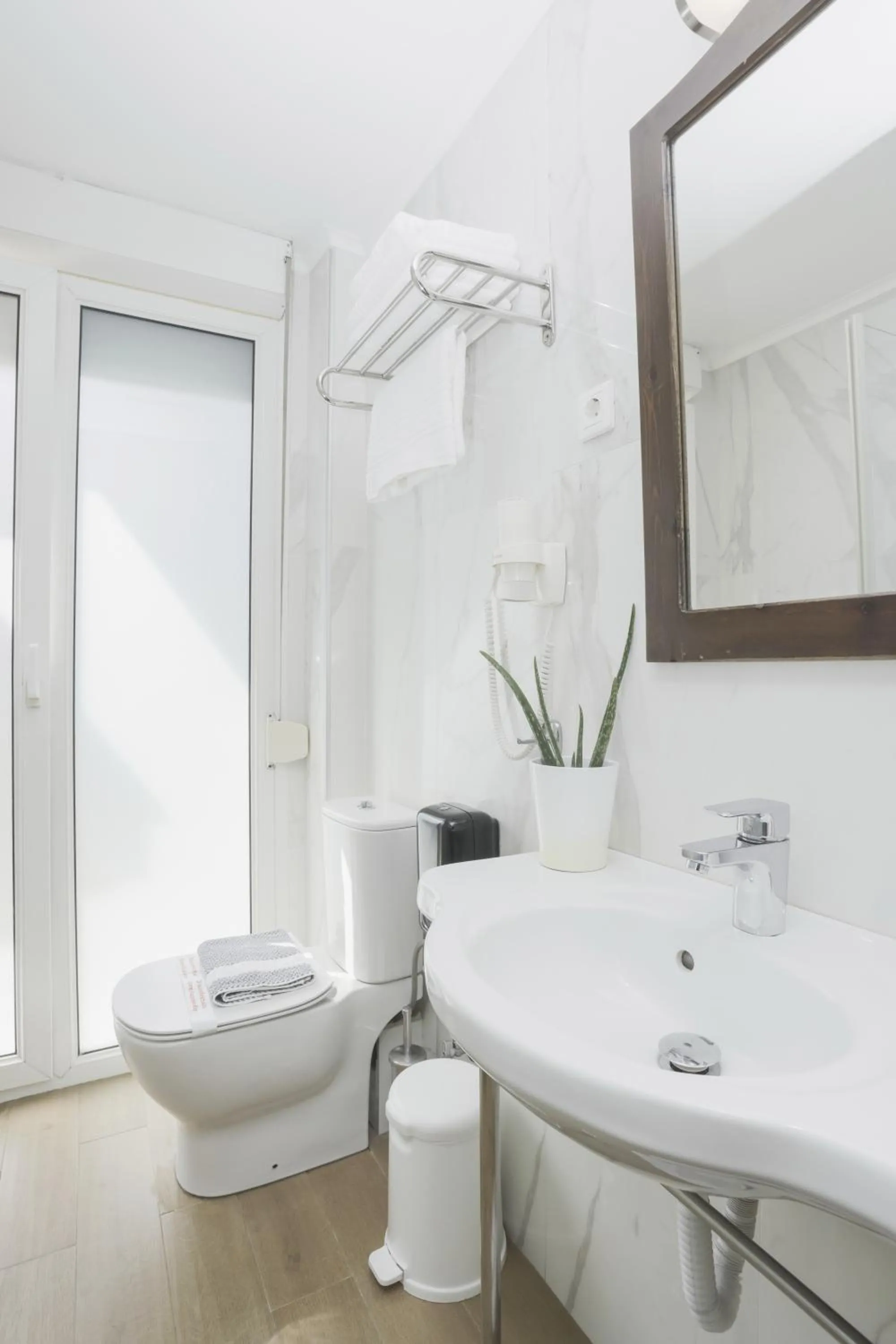 Bathroom in Aegeon Hotel