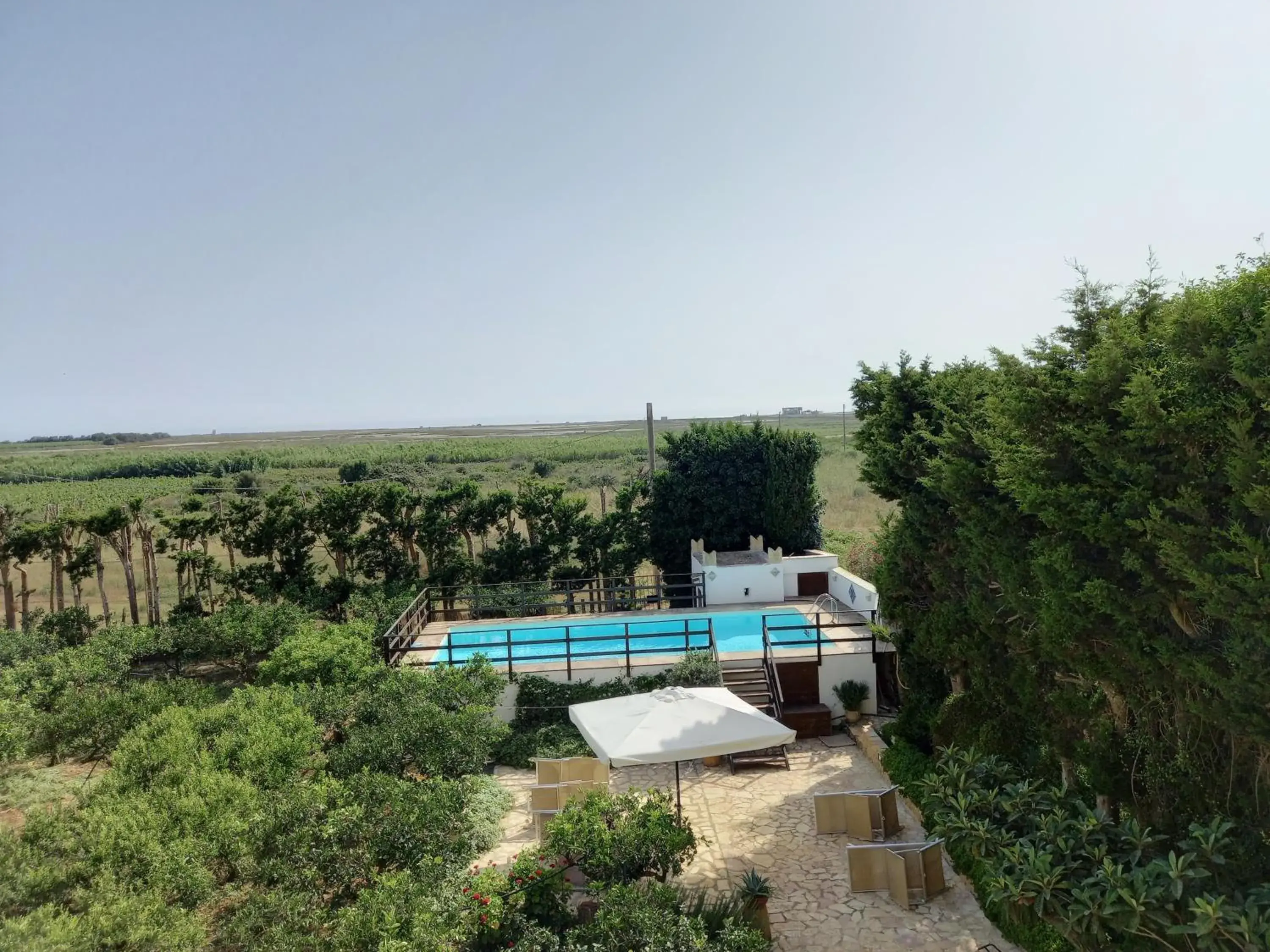 Swimming pool in Baglio Spanò - Antiche Dimore di Sicilia