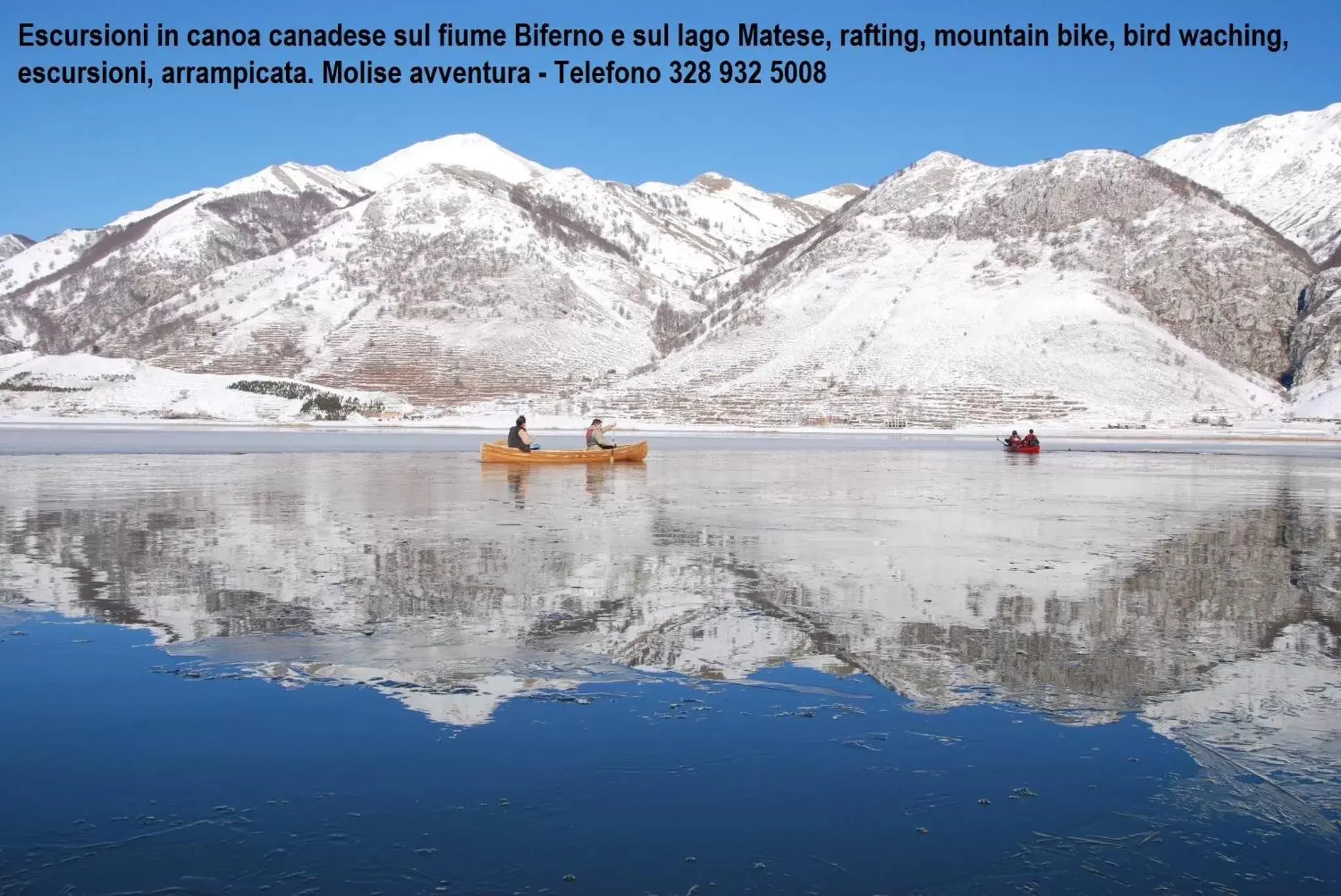 Canoeing, Winter in B&B Il girasole - A casa di Ale