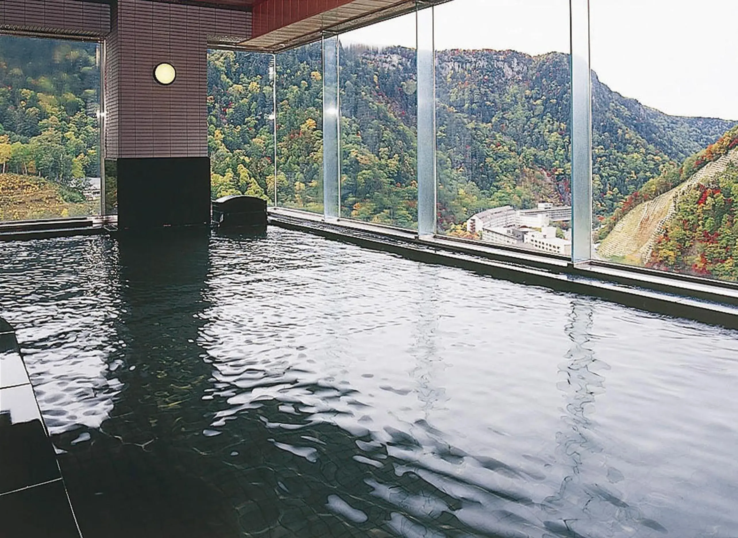 Hot Spring Bath, Swimming Pool in Hotel Taisetsu