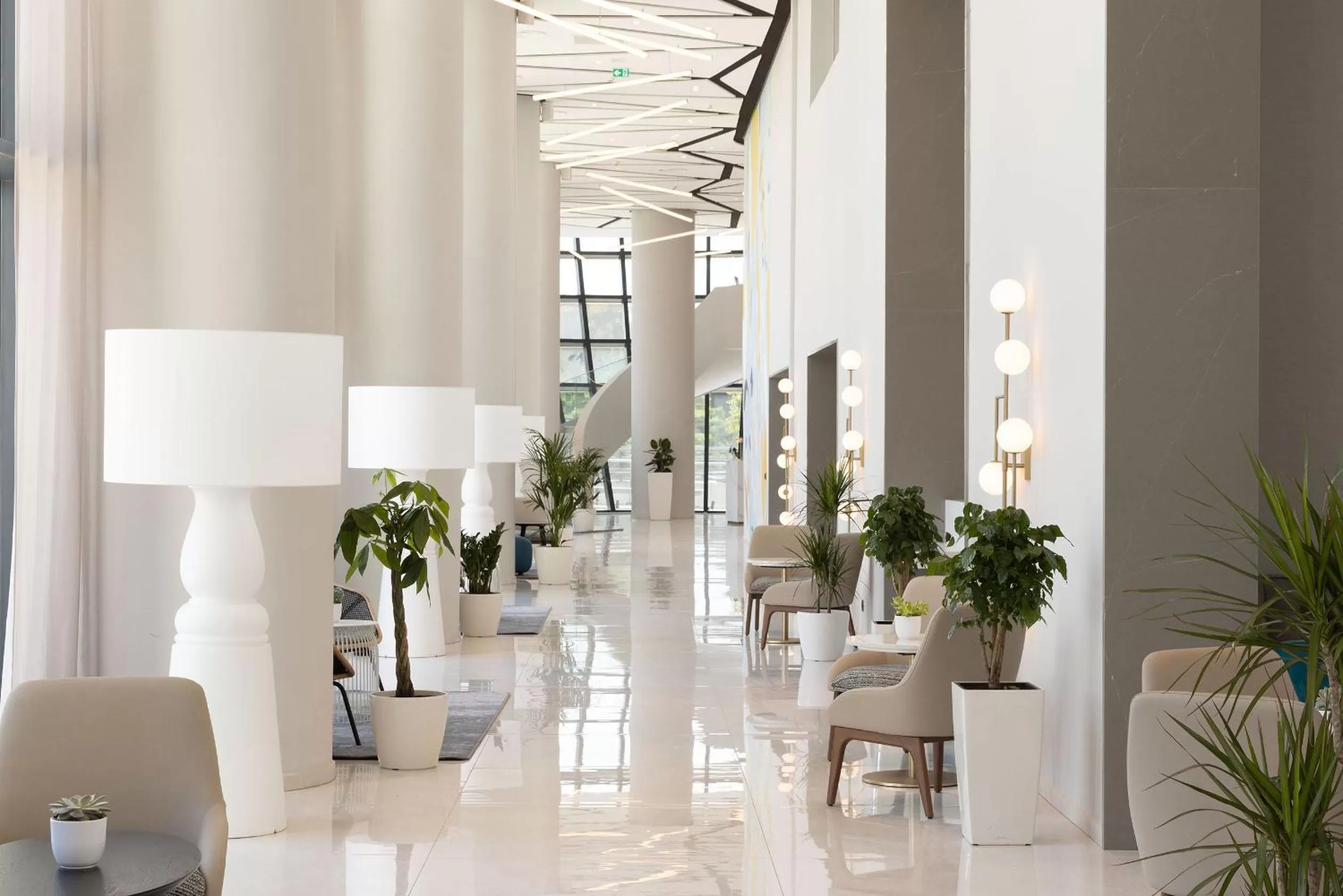 Lobby or reception in Sheraton Nice