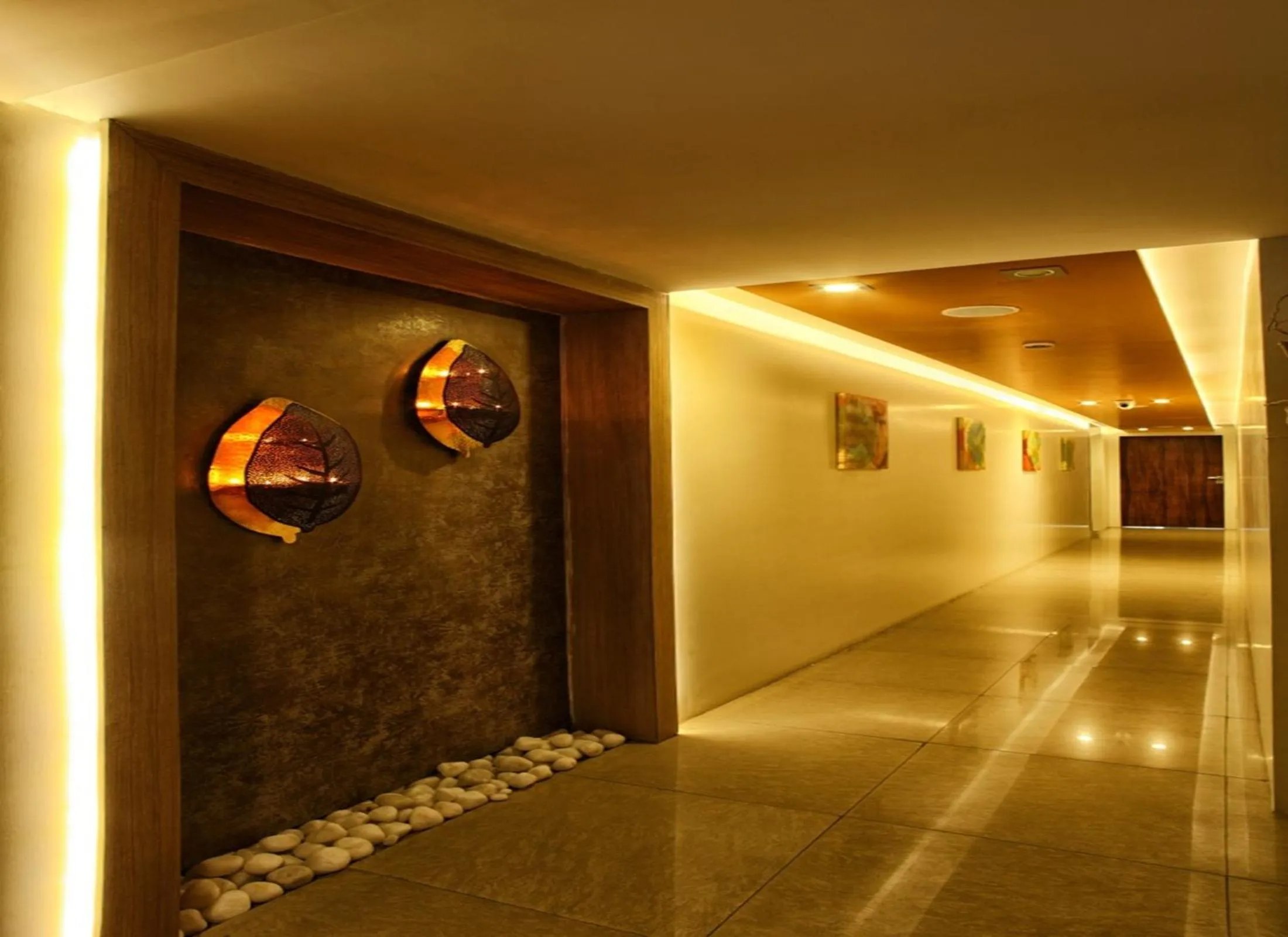 Decorative detail in Nidhivan Sarovar Portico Vrindavan