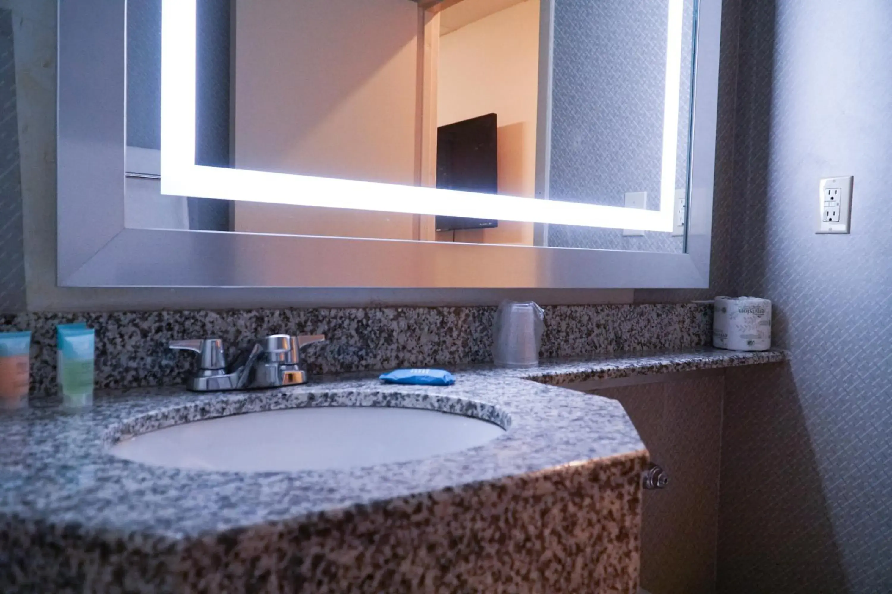 Bathroom in Cabana Hotel Yankee Stadium