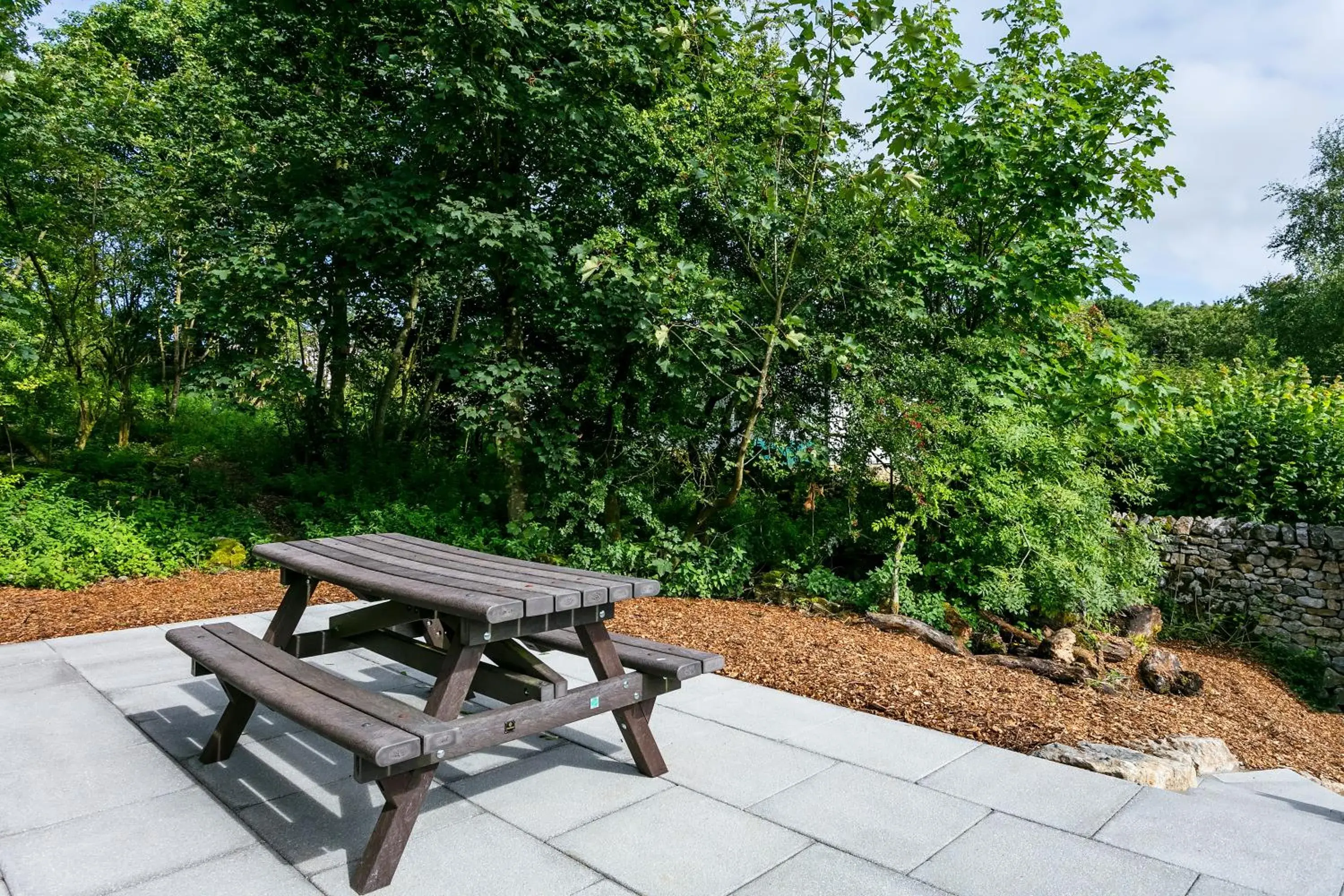 Patio in The Gamekeeper's Inn