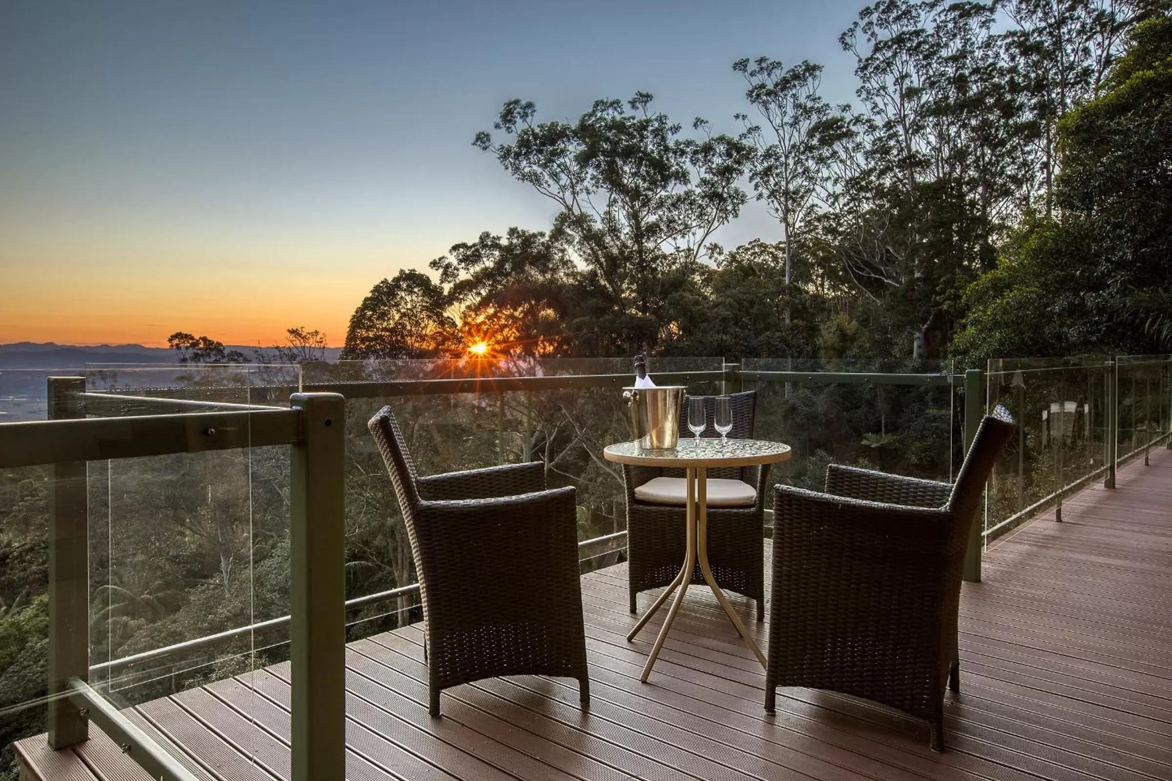 Balcony/Terrace in Avocado Sunset Bed & Breakfast