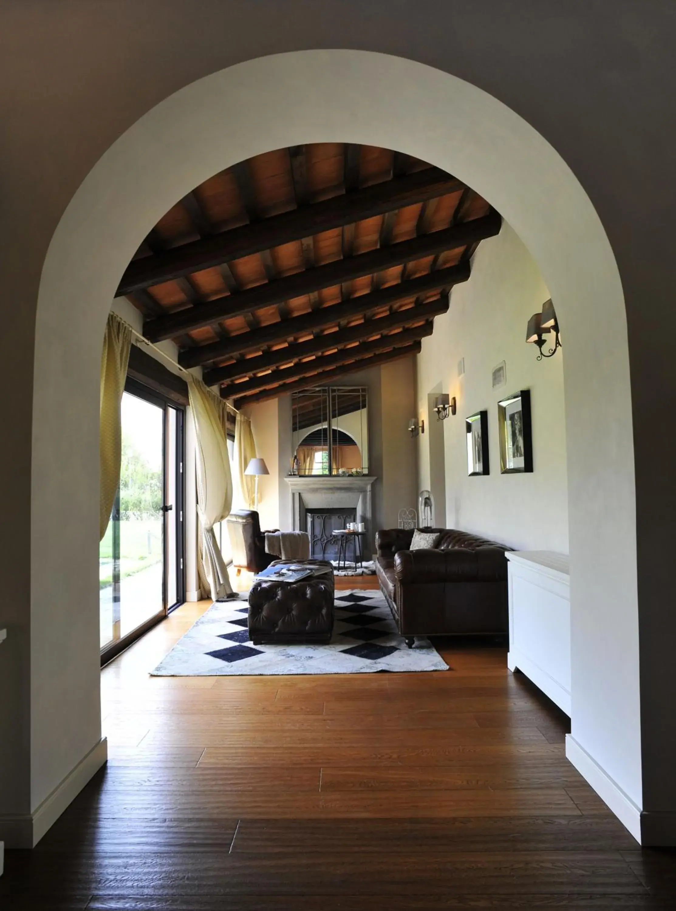 Communal lounge/ TV room, Seating Area in San Giovanni relais