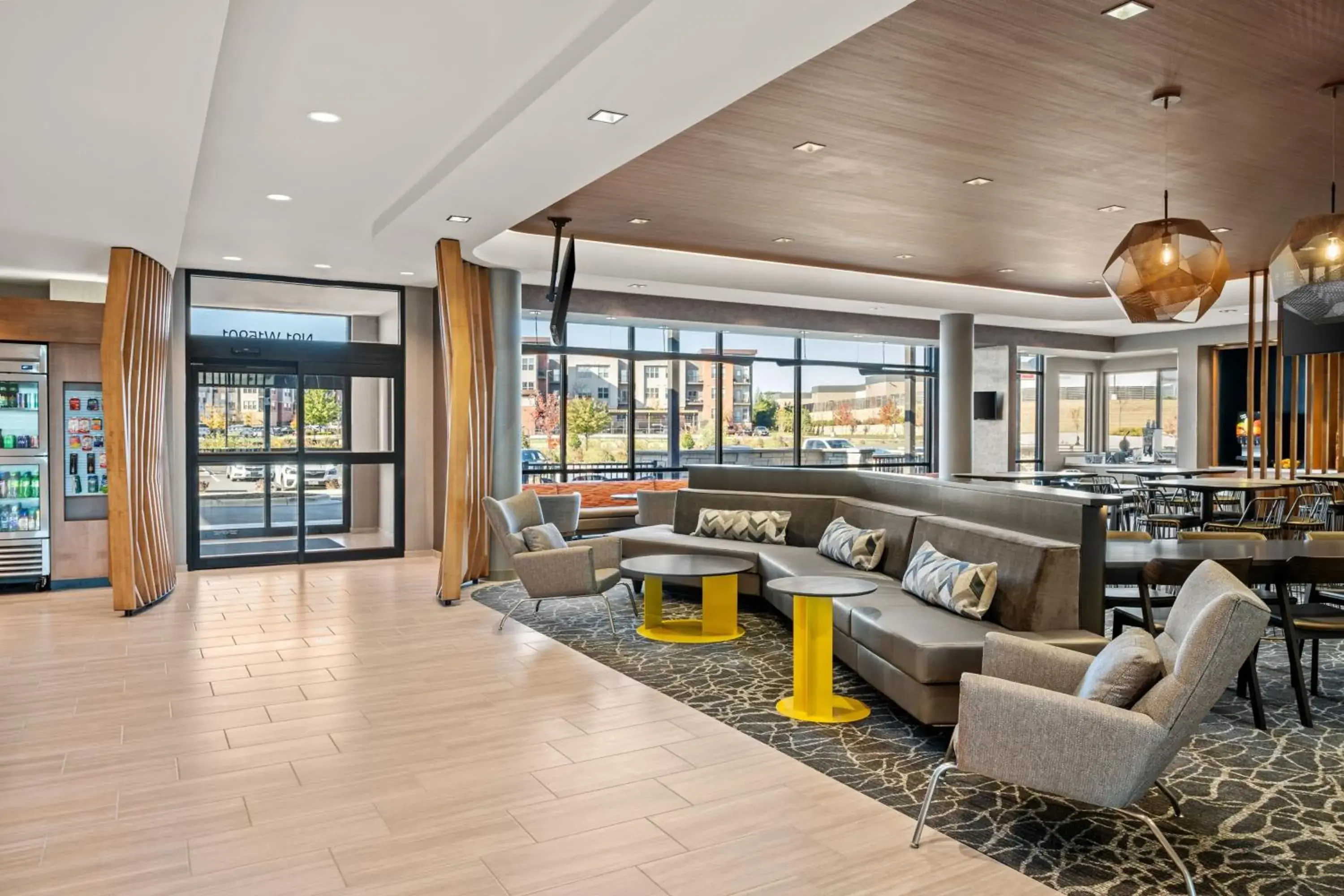 Lobby or reception in SpringHill Suites by Marriott Menomonee Falls